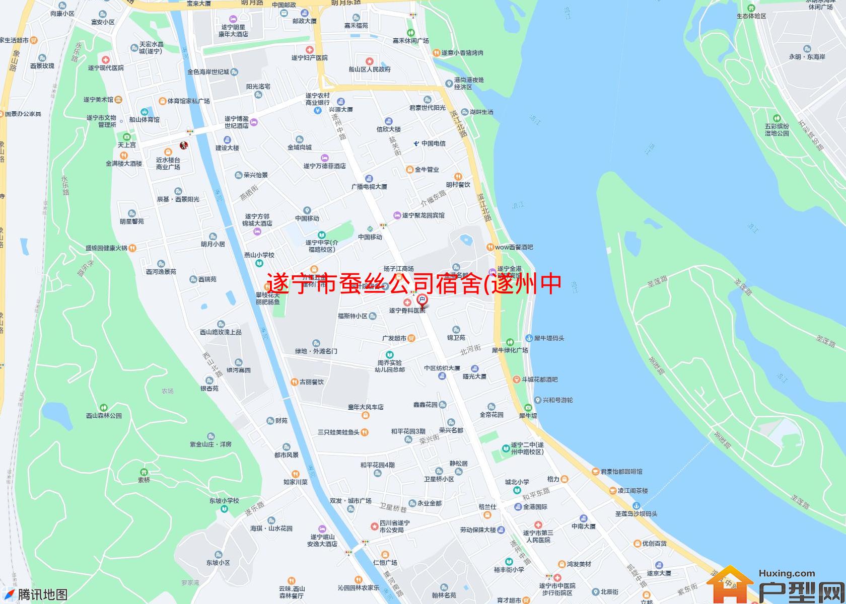 蚕丝公司宿舍(遂州中路496号)小区 - 户型网