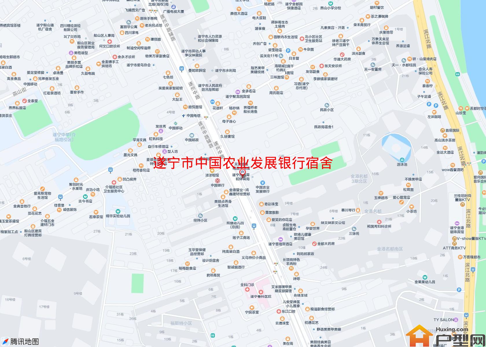 中国农业发展银行宿舍(遂州中路578号)小区 - 户型网