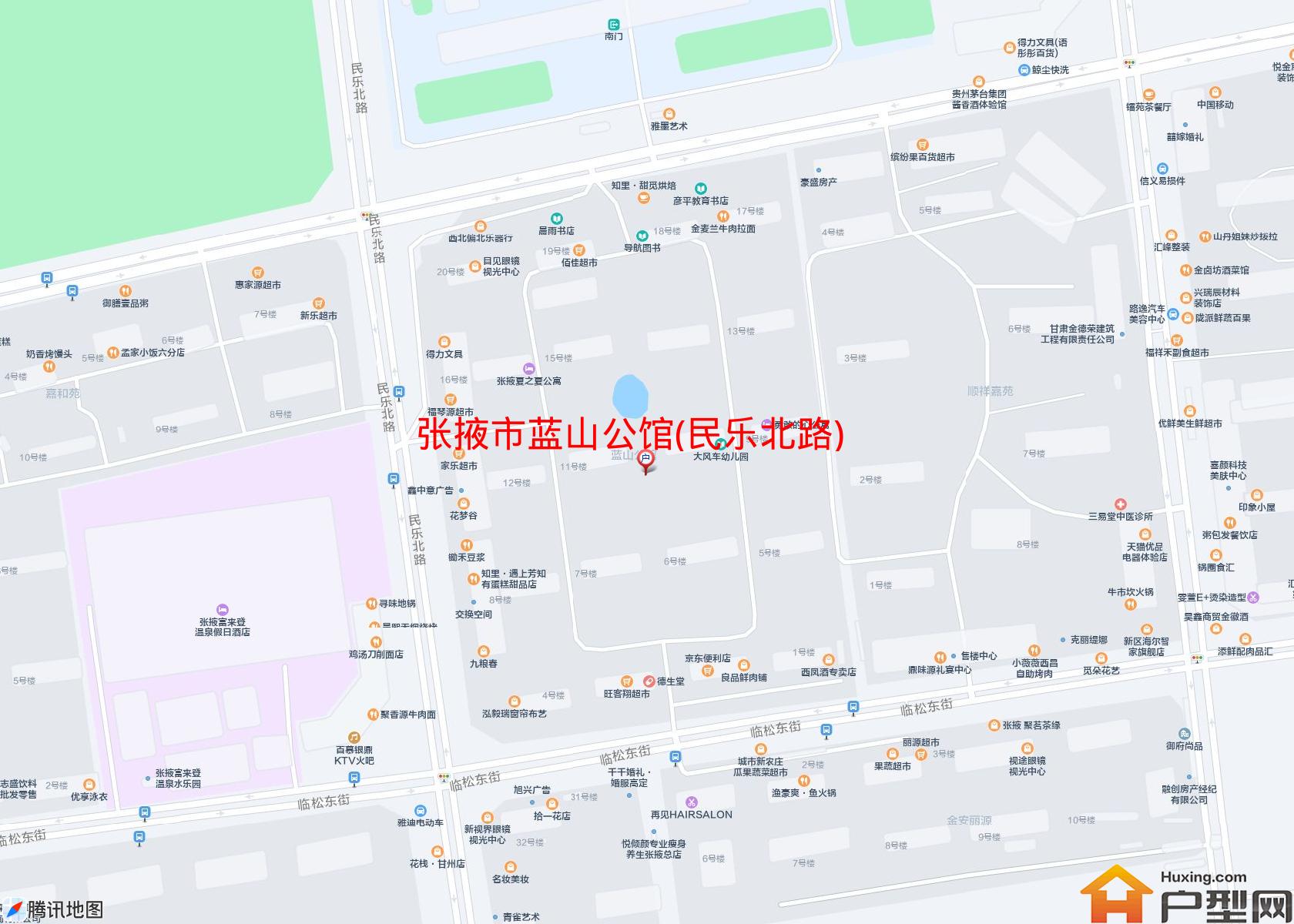 蓝山公馆(民乐北路)小区 - 户型网