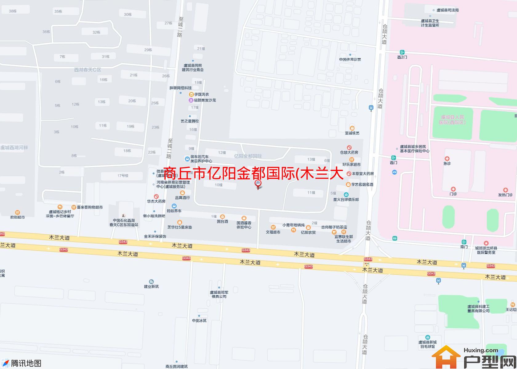 亿阳金都国际(木兰大道)小区 - 户型网