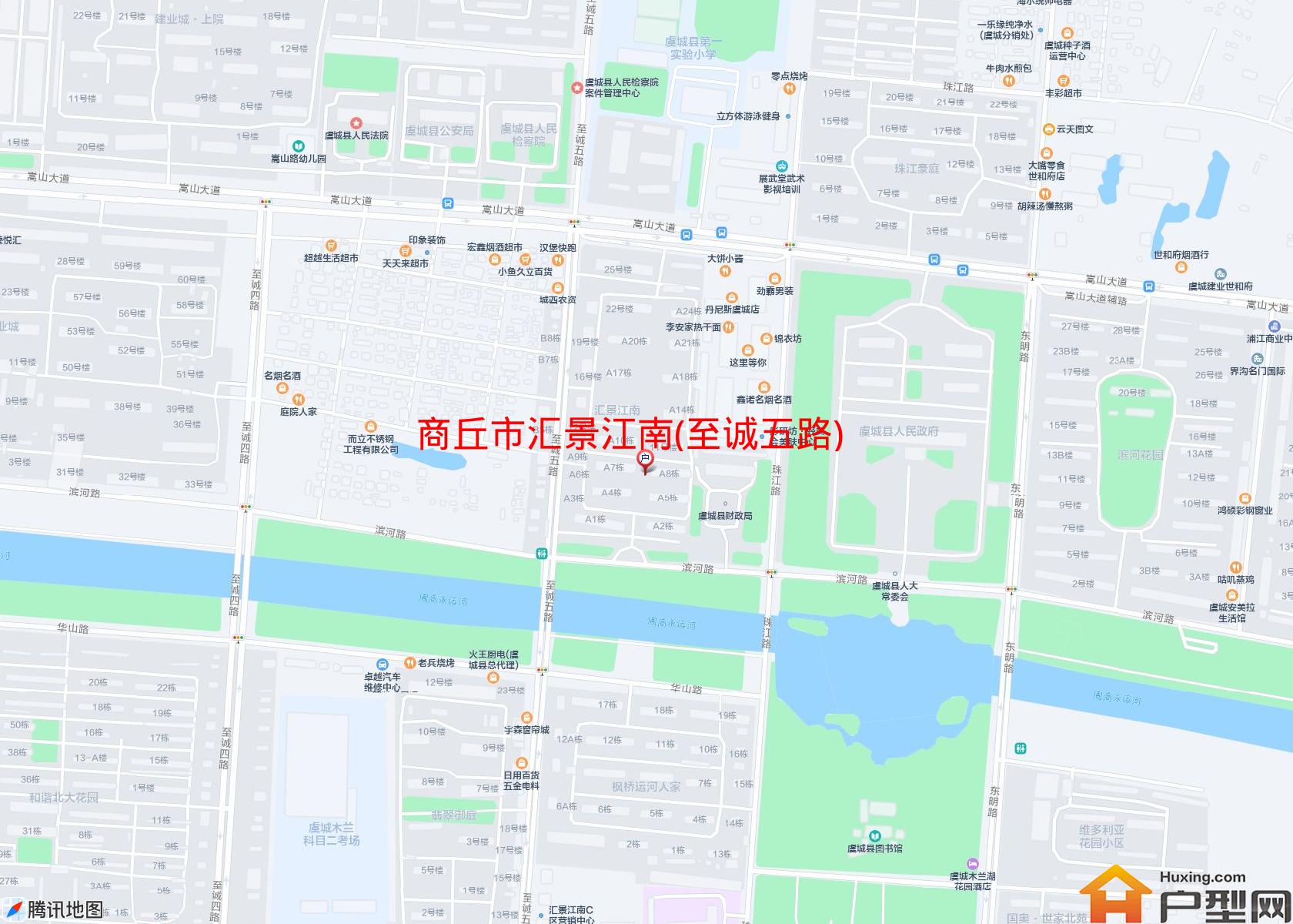 汇景江南(至诚五路)小区 - 户型网