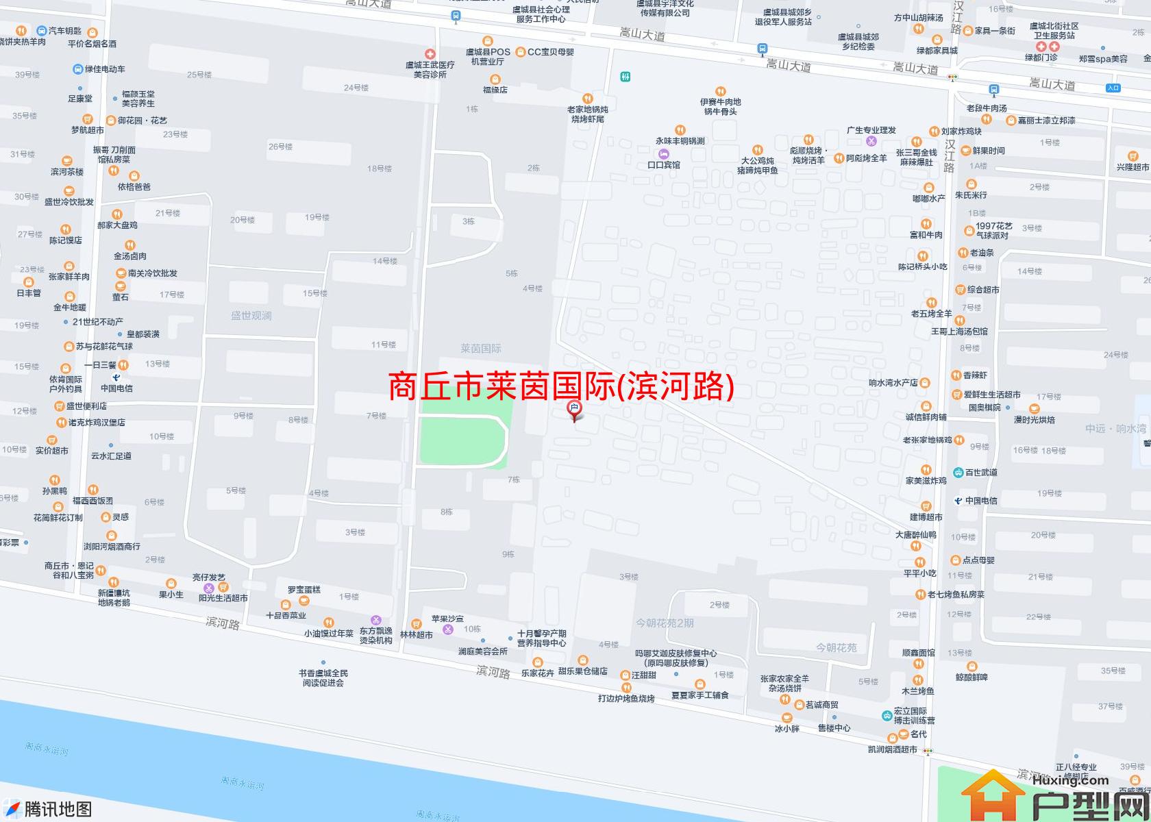 莱茵国际(滨河路)小区 - 户型网