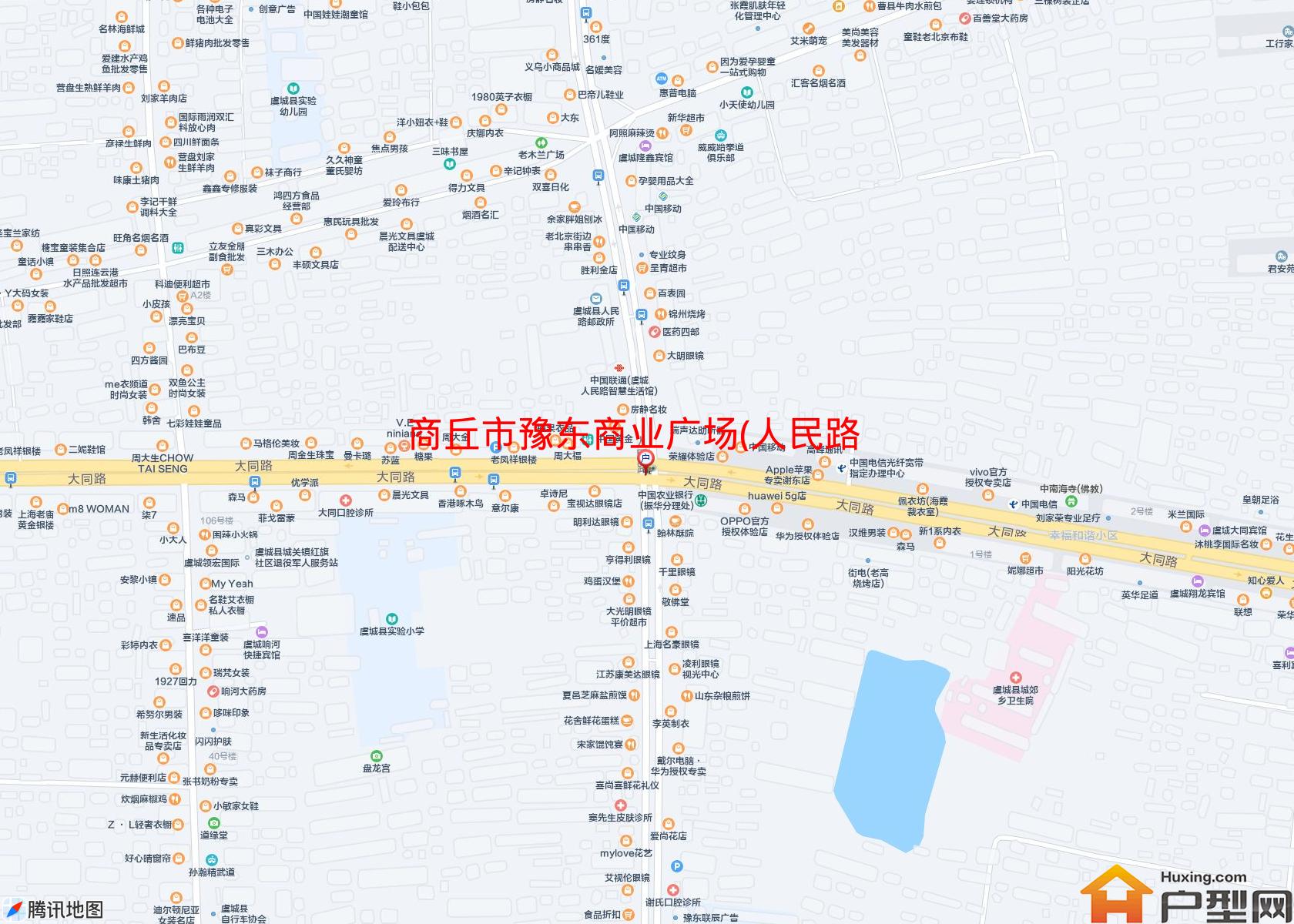 豫东商业广场(人民路)小区 - 户型网
