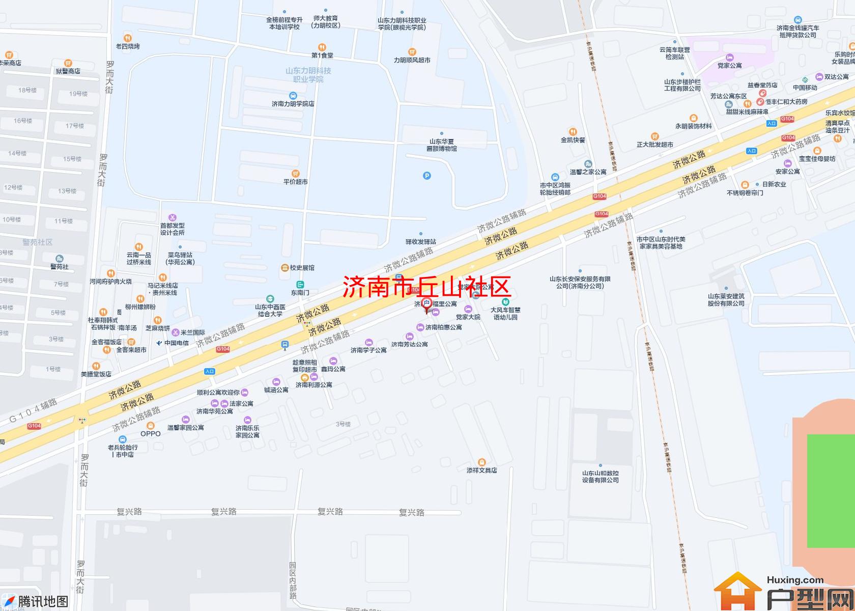 丘山社区小区 - 户型网