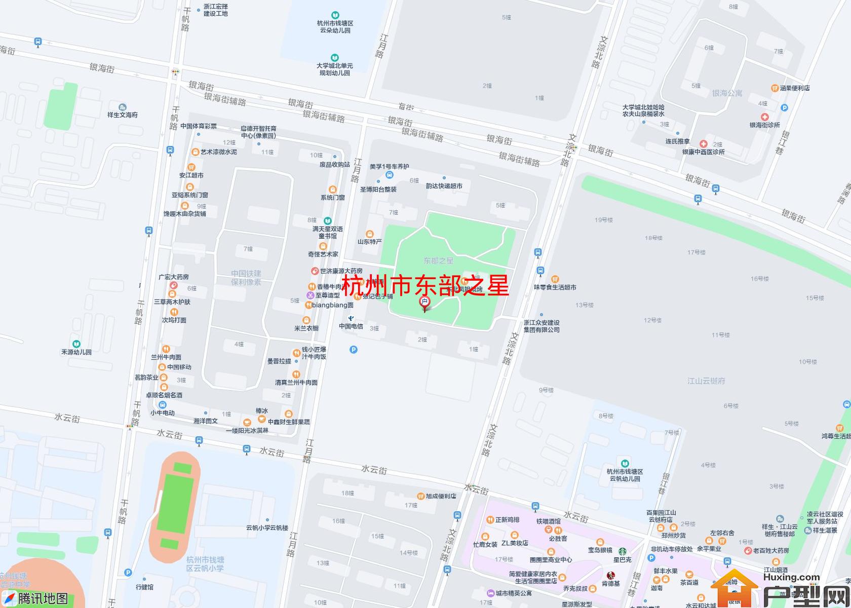 东部之星小区 - 户型网