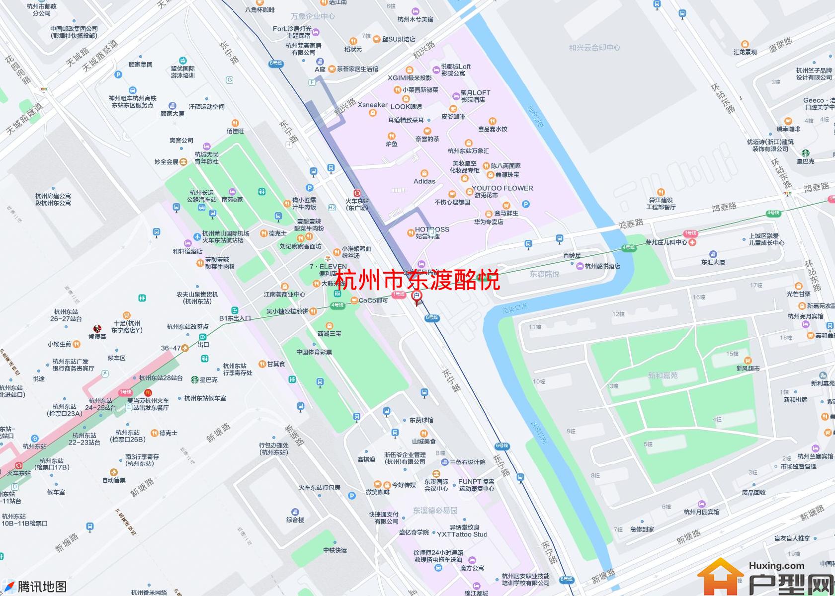 东渡酩悦小区 - 户型网