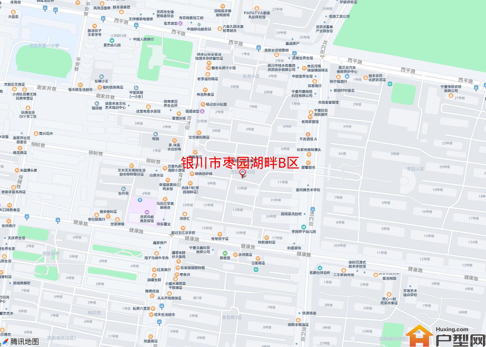 枣园湖畔B区小区 - 户型网