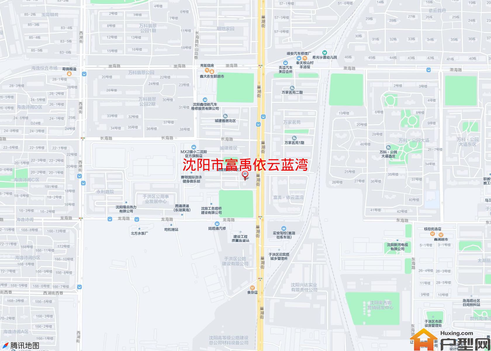 富禹依云蓝湾小区 - 户型网