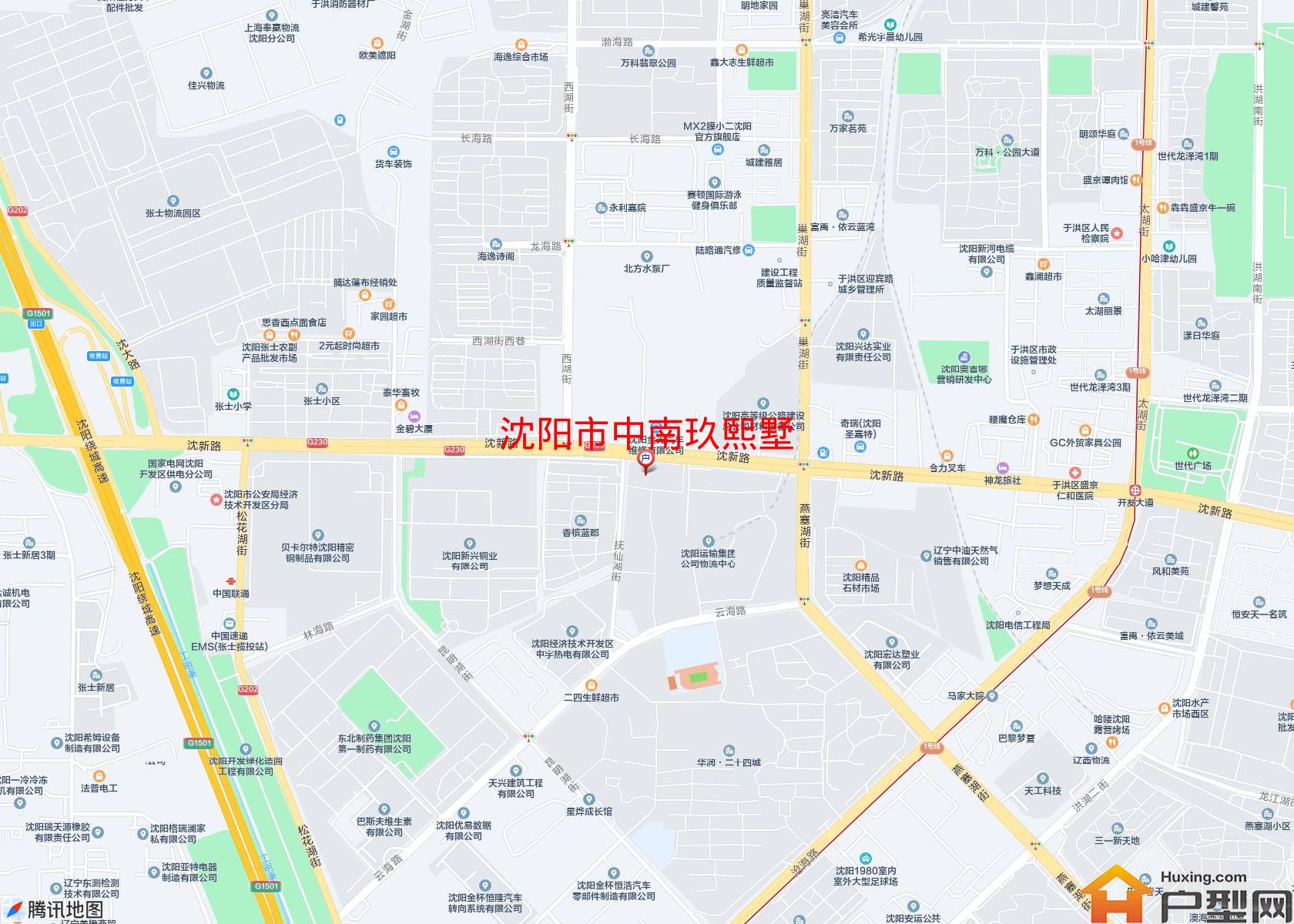 中南玖熙墅小区 - 户型网