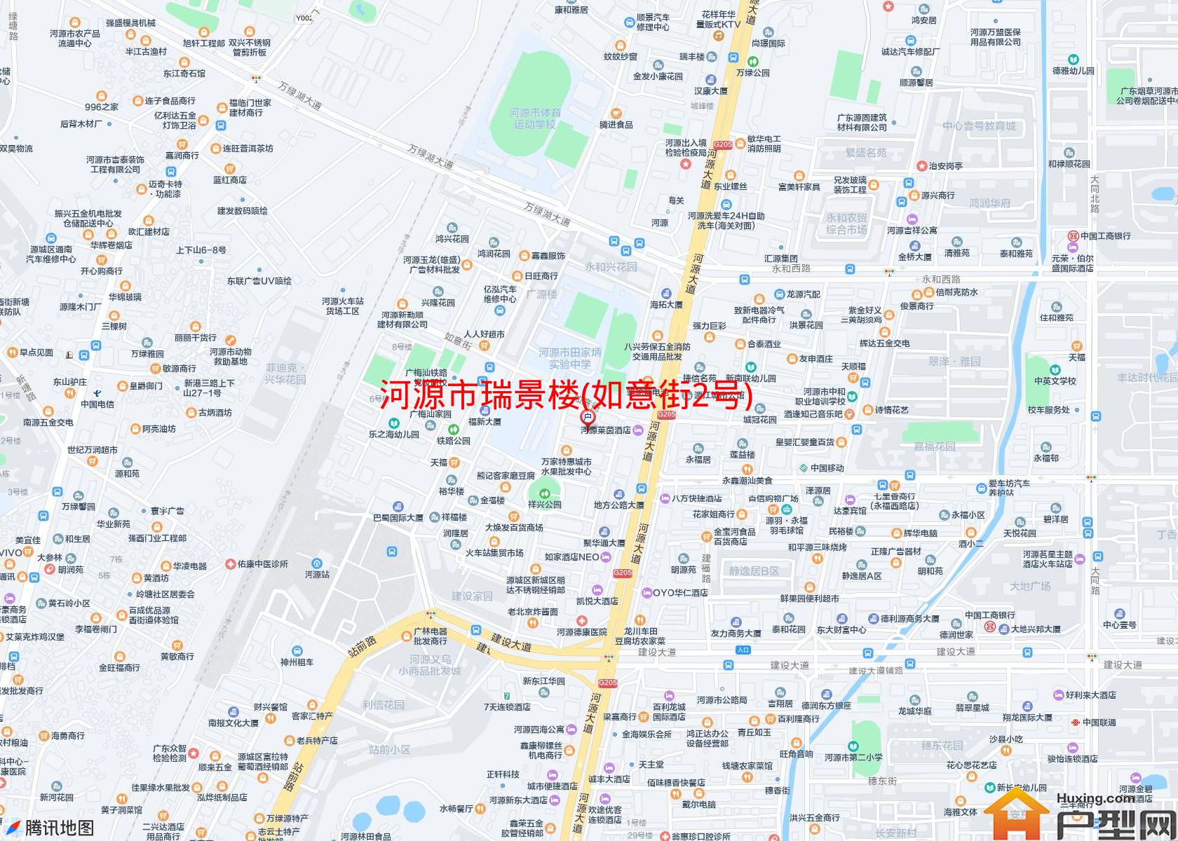 瑞景楼(如意街2号)小区 - 户型网
