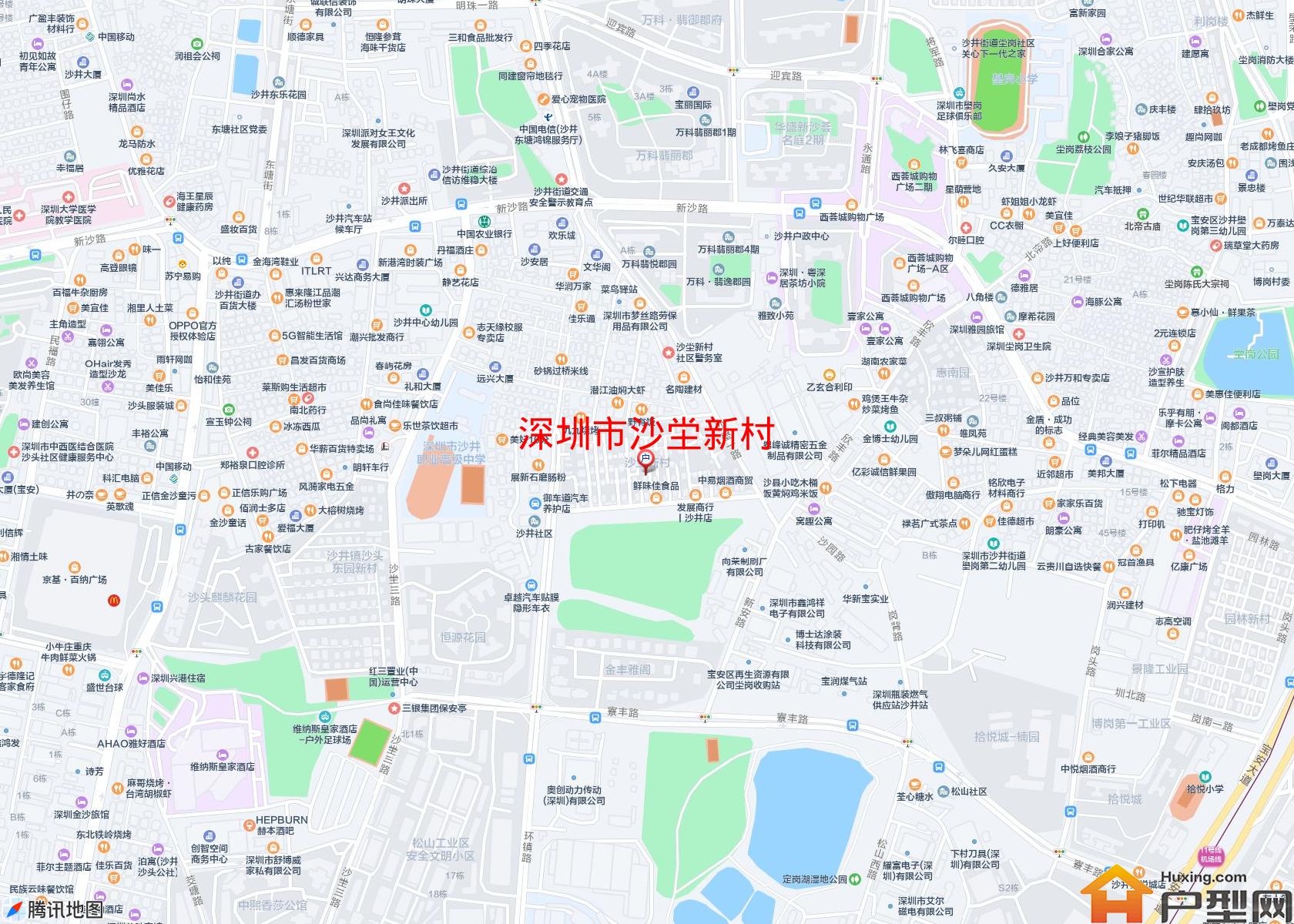 沙坣新村小区 - 户型网