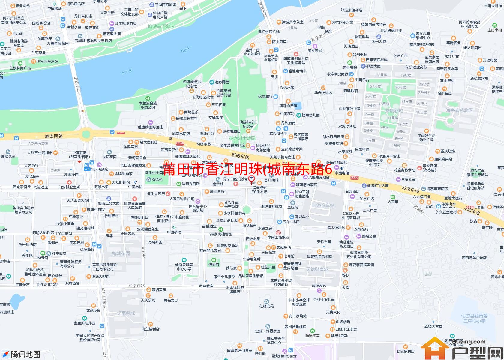 香江明珠(城南东路636号)小区 - 户型网