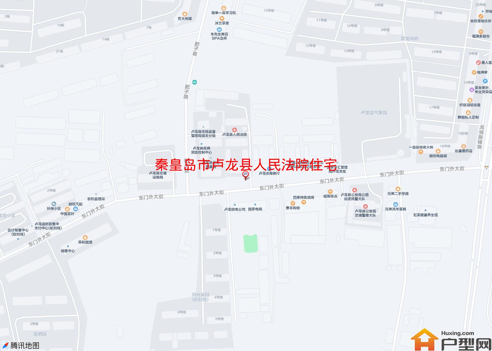 卢龙县人民法院住宅楼小区 - 户型网