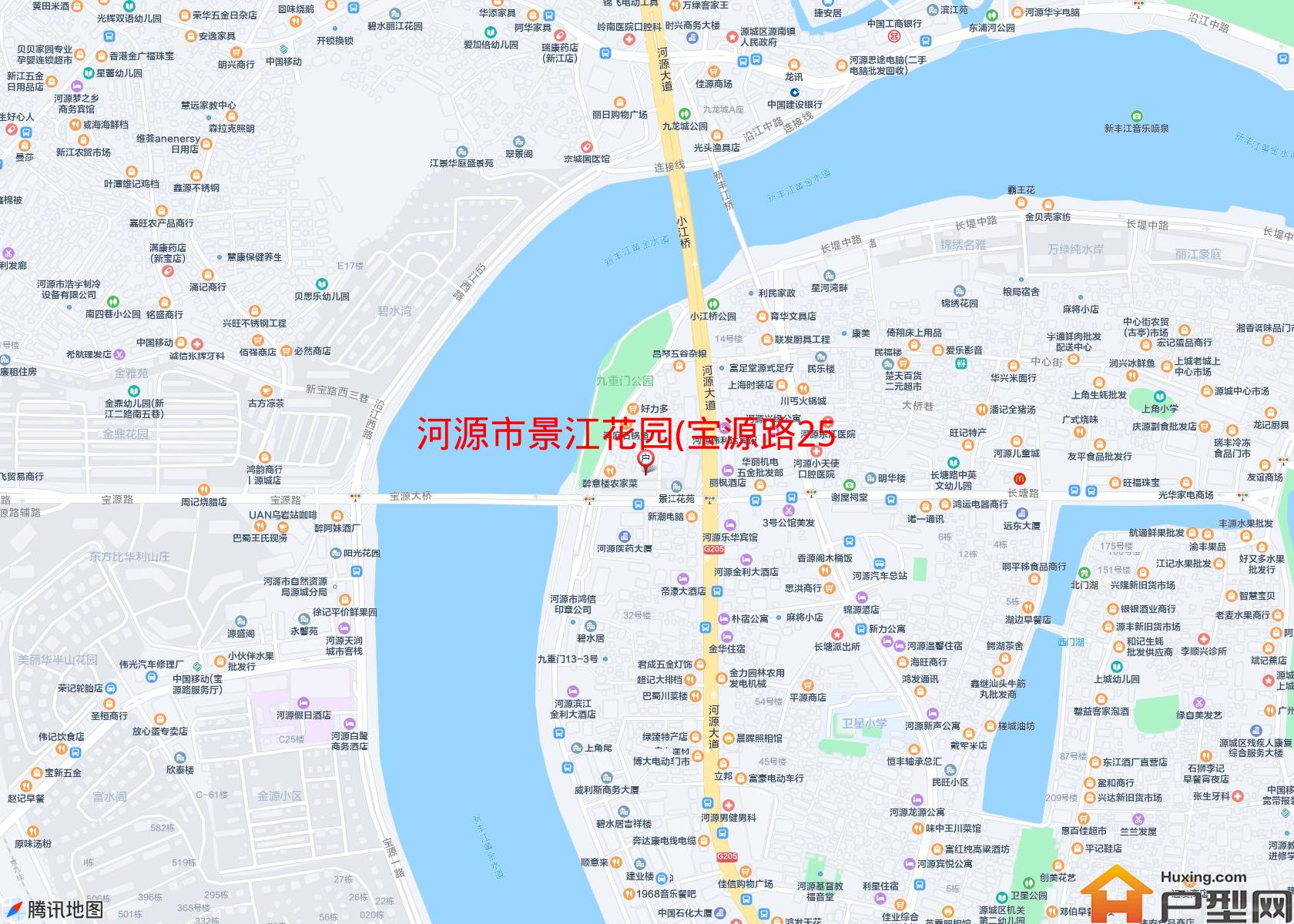 景江花园(宝源路25号)小区 - 户型网