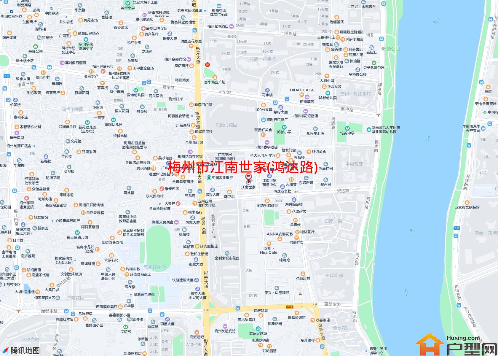 江南世家(鸿达路)小区 - 户型网