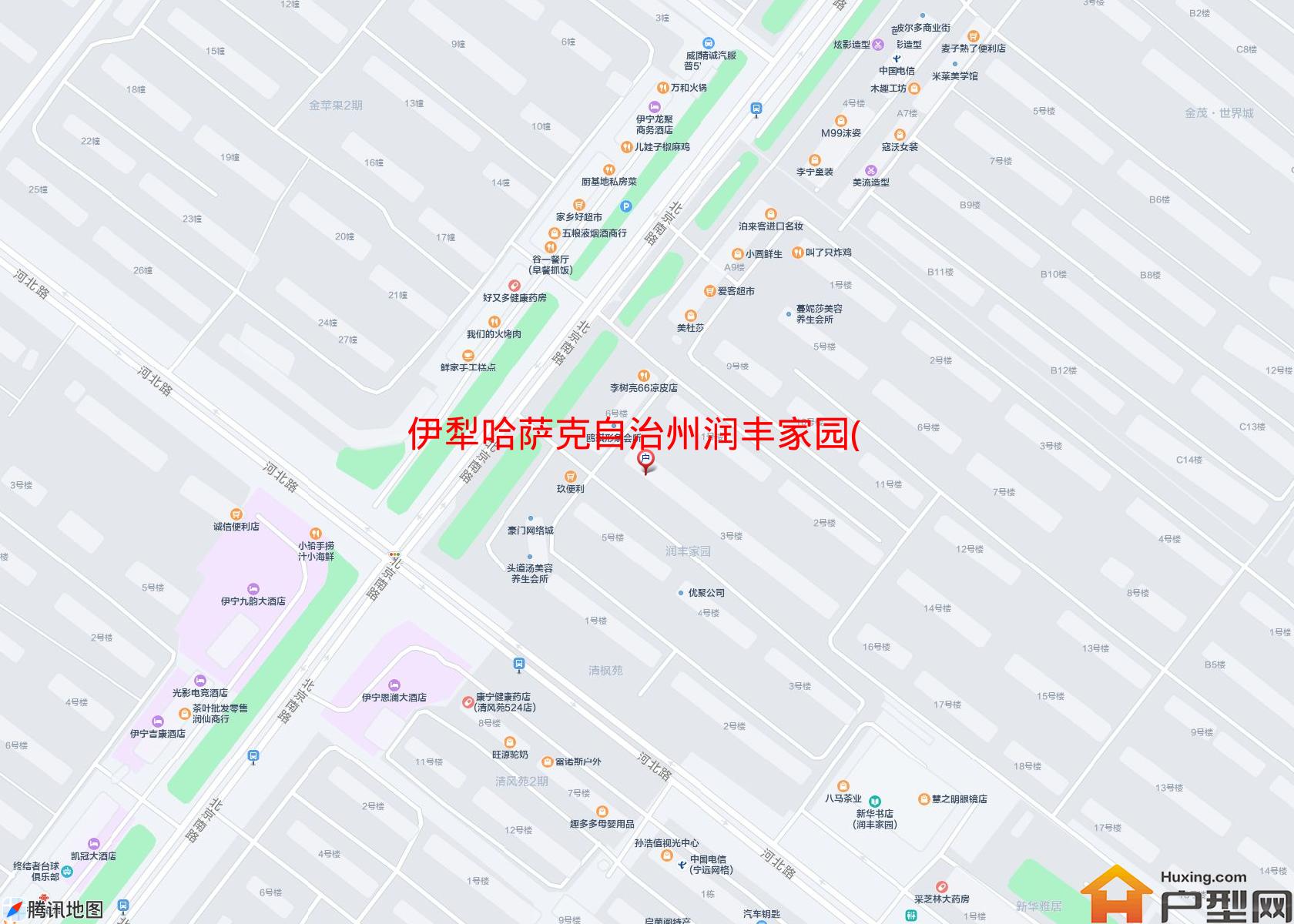 润丰家园(北京路2968号)小区 - 户型网