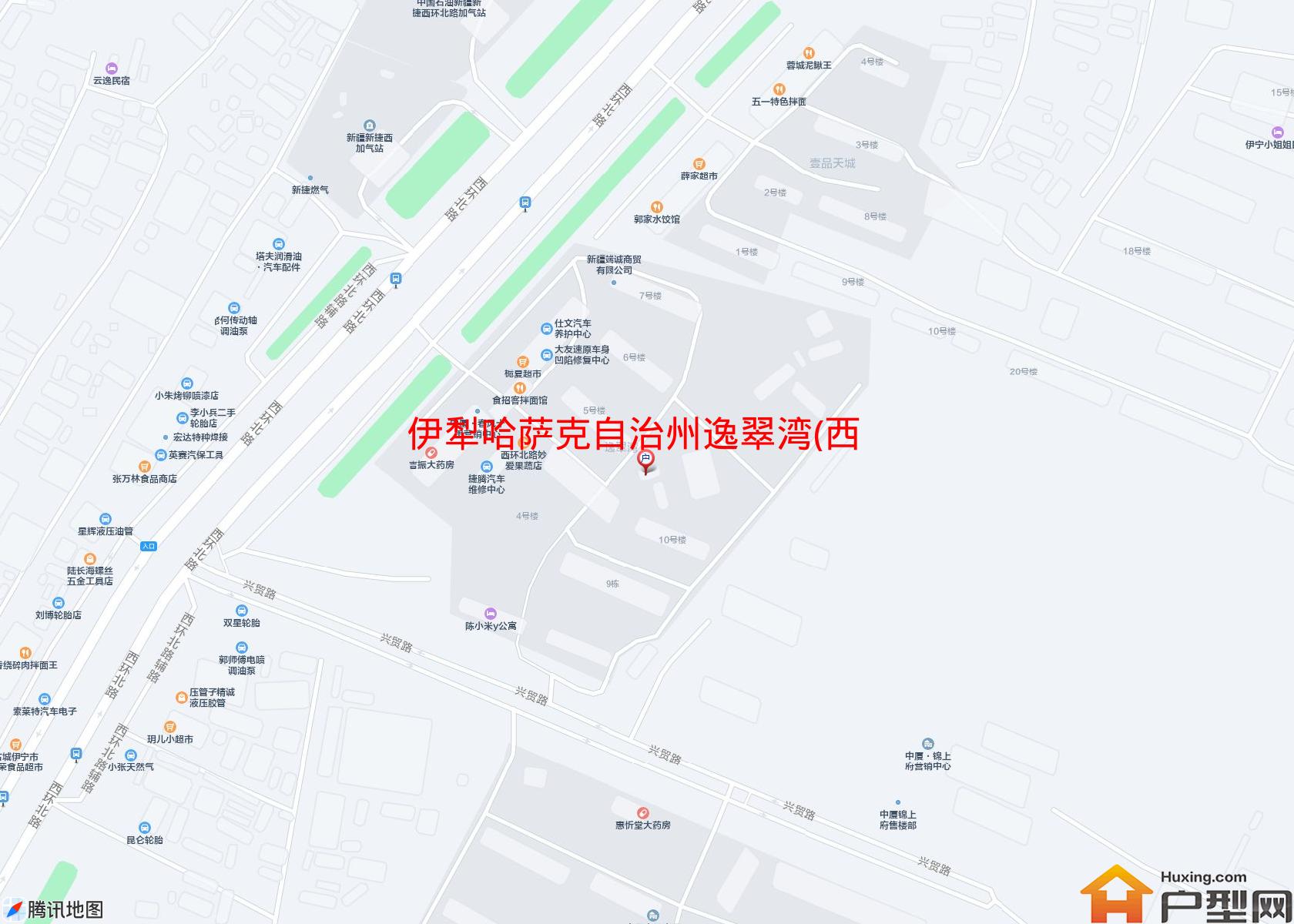 逸翠湾(西环北路)小区 - 户型网