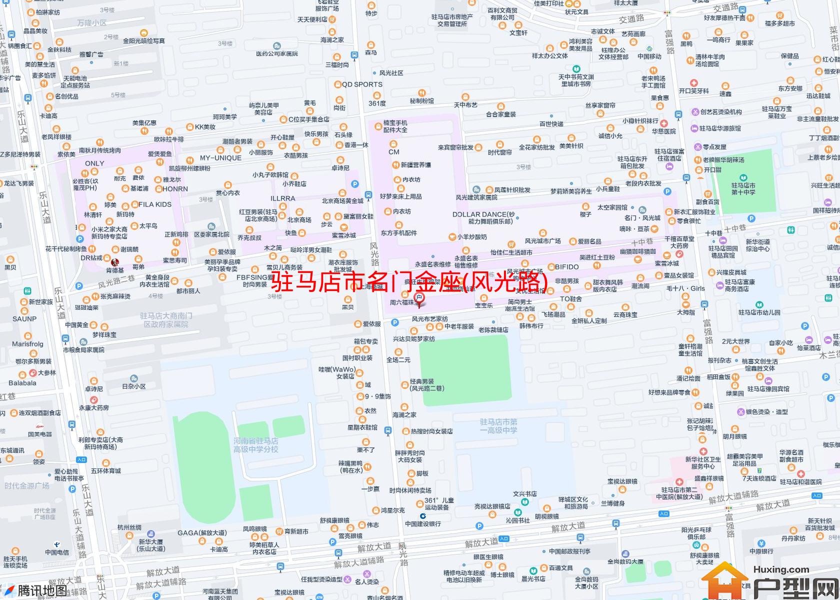 名门金座(风光路)小区 - 户型网