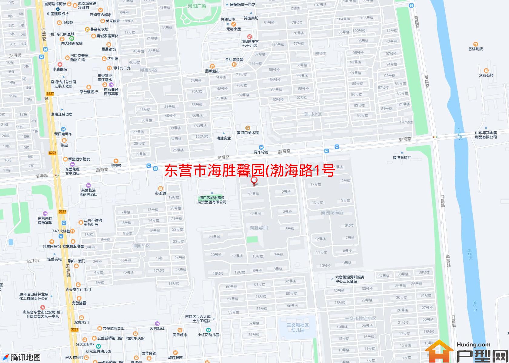 海胜馨园(渤海路1号)小区 - 户型网