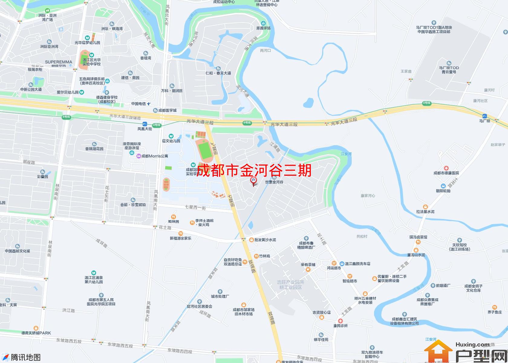 金河谷三期小区 - 户型网