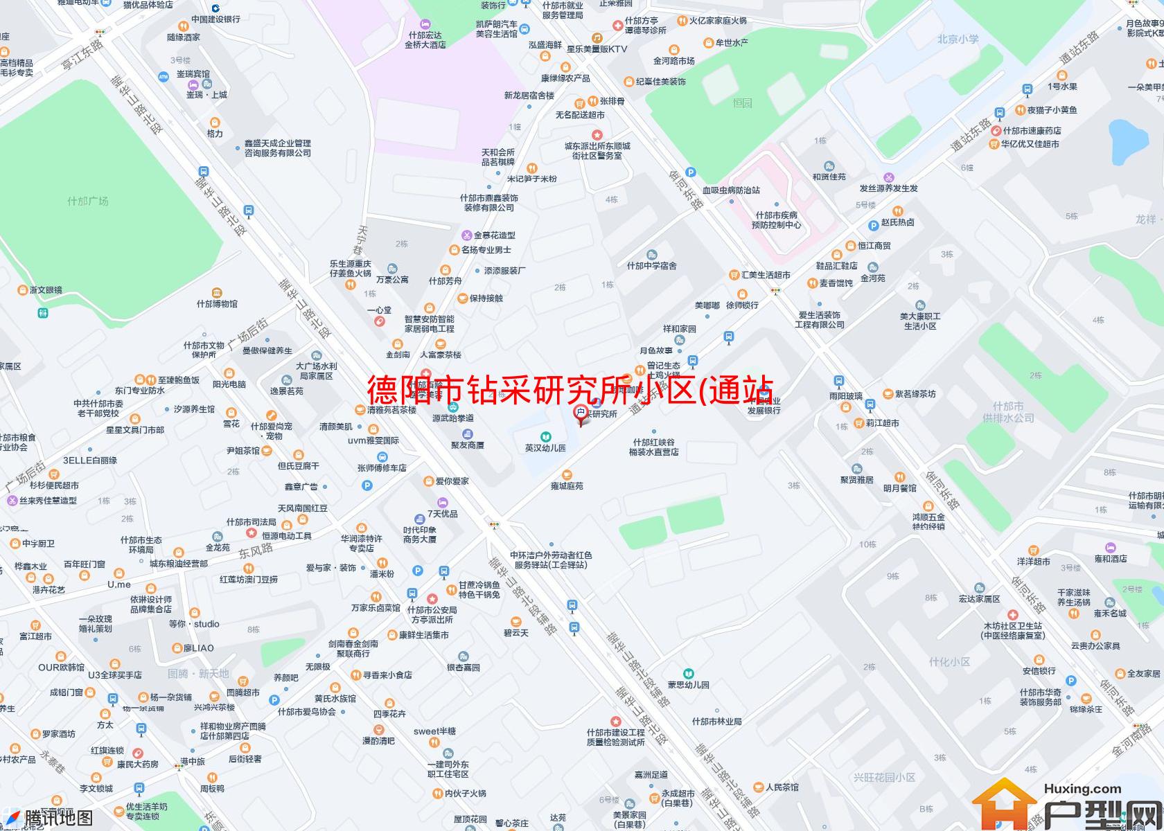 钻采研究所小区(通站东路360号)小区 - 户型网