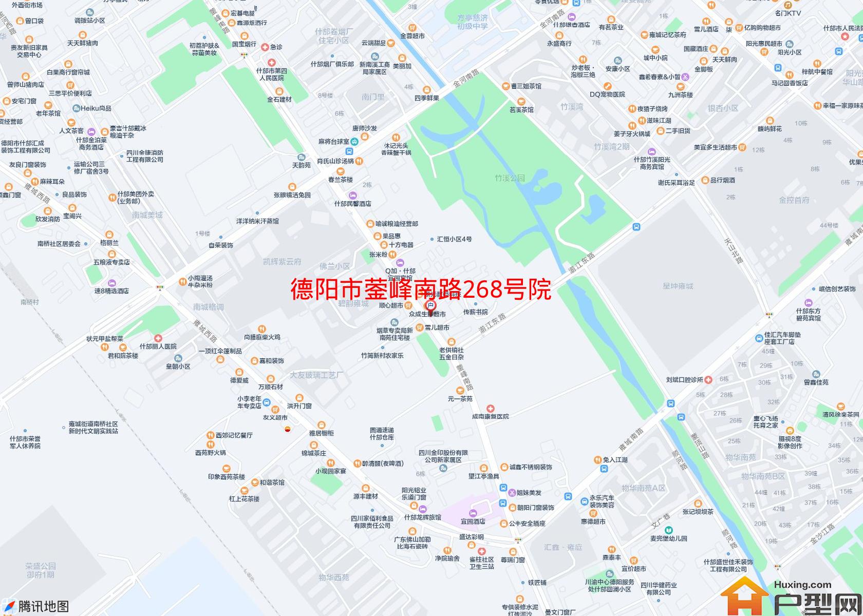 蓥峰南路268号院小区 - 户型网