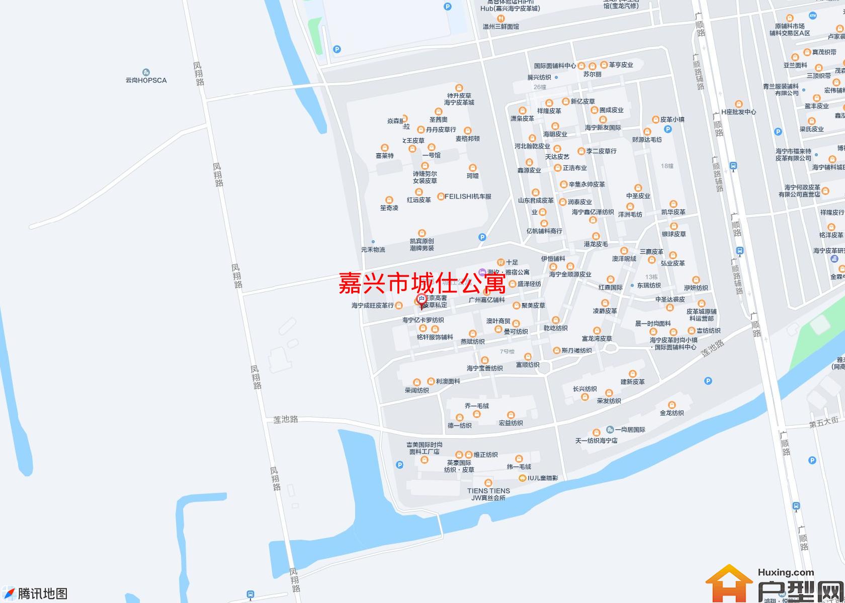 城仕公寓小区 - 户型网