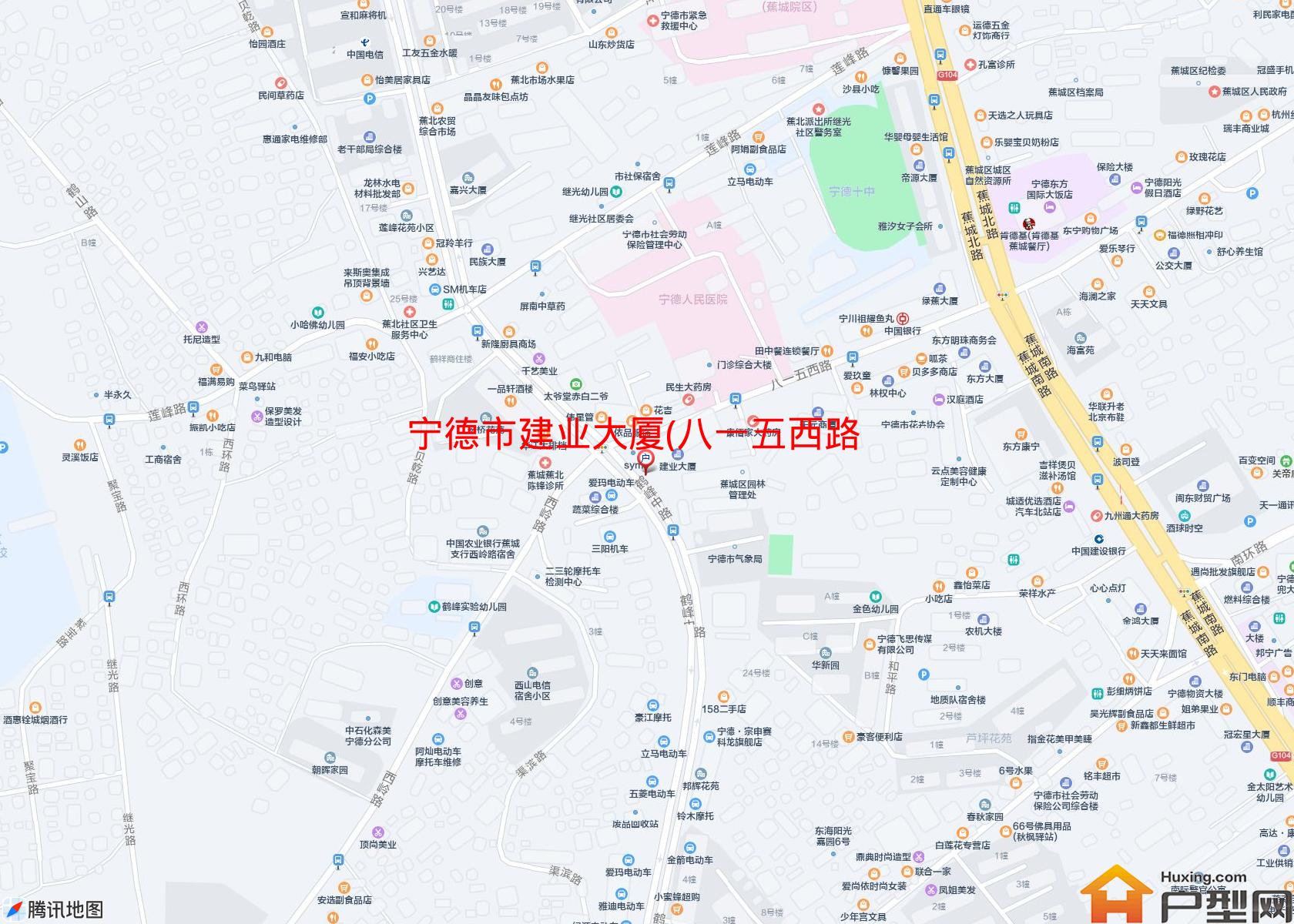 建业大厦(八一五西路8-1号)小区 - 户型网