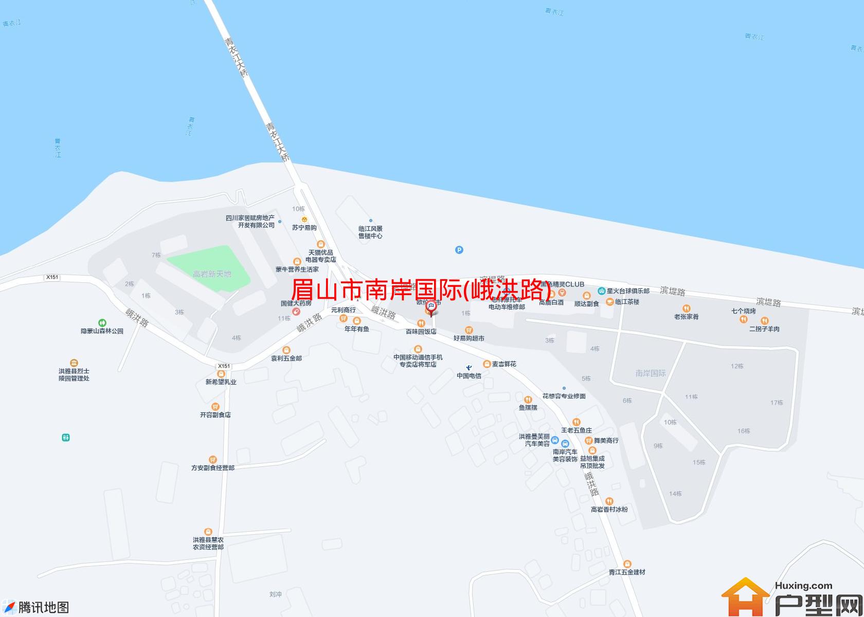 南岸国际(峨洪路)小区 - 户型网