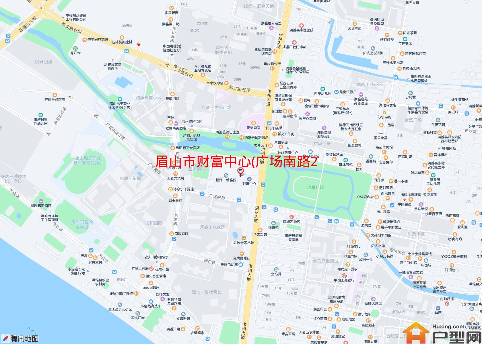 财富中心(广场南路2段)小区 - 户型网