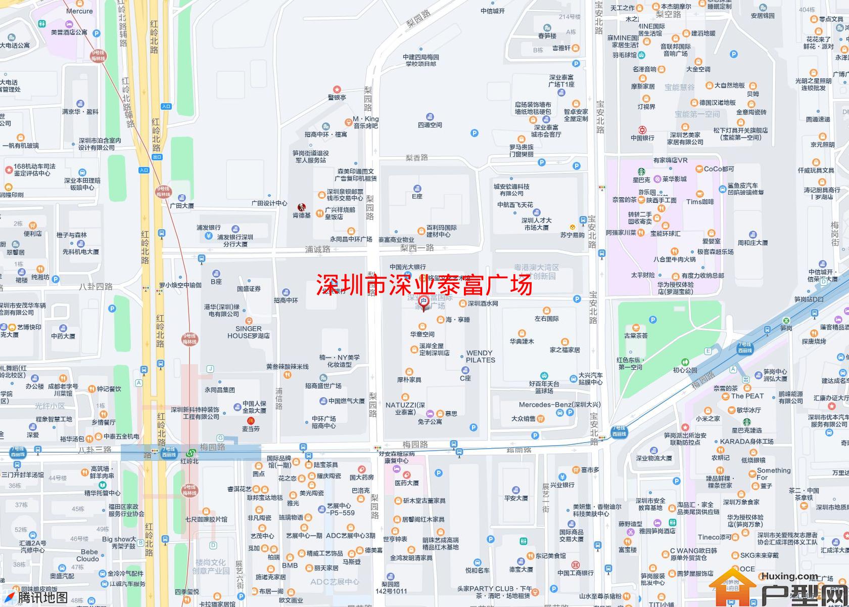 深业泰富广场小区 - 户型网