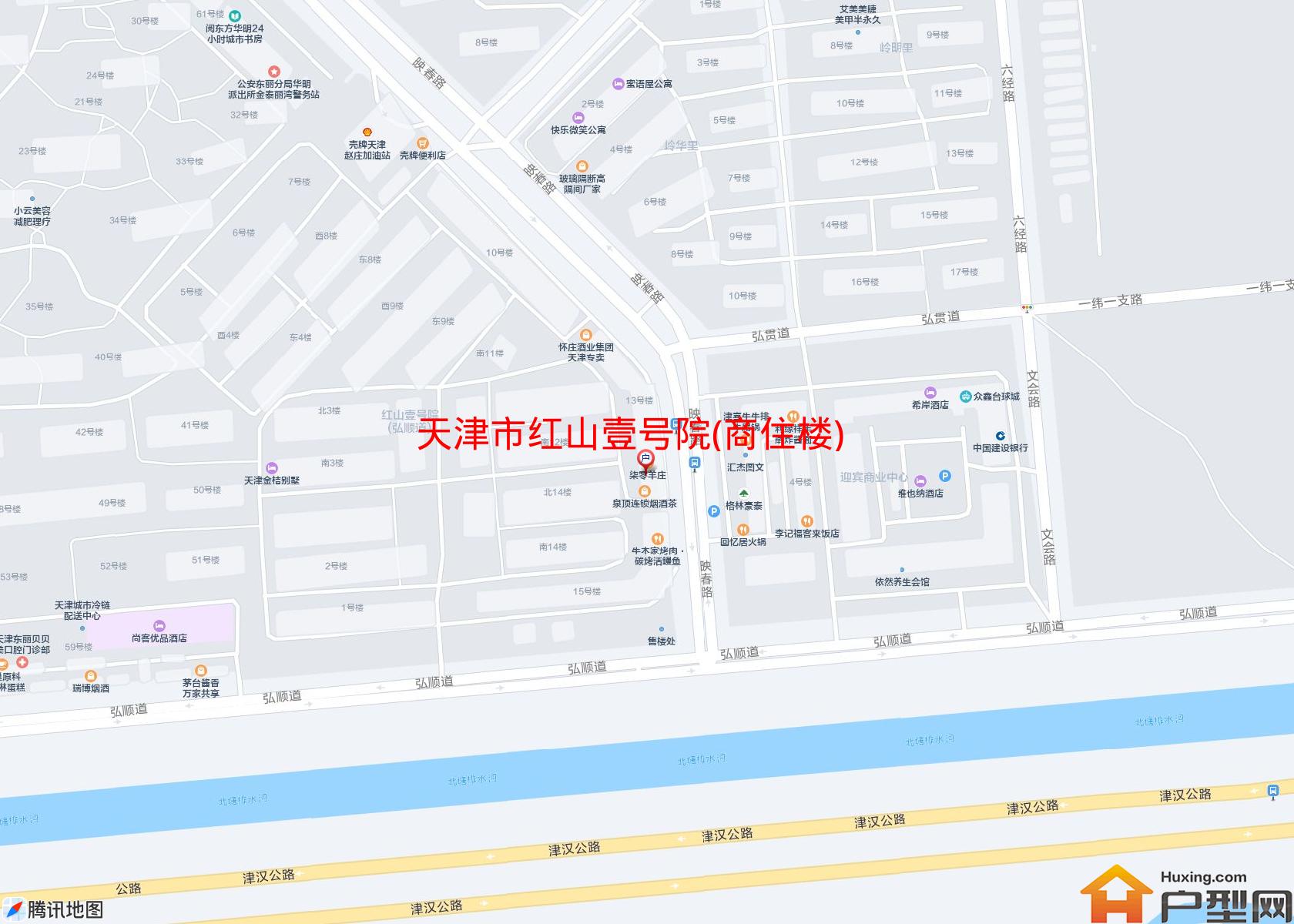 红山壹号院(商住楼)小区 - 户型网