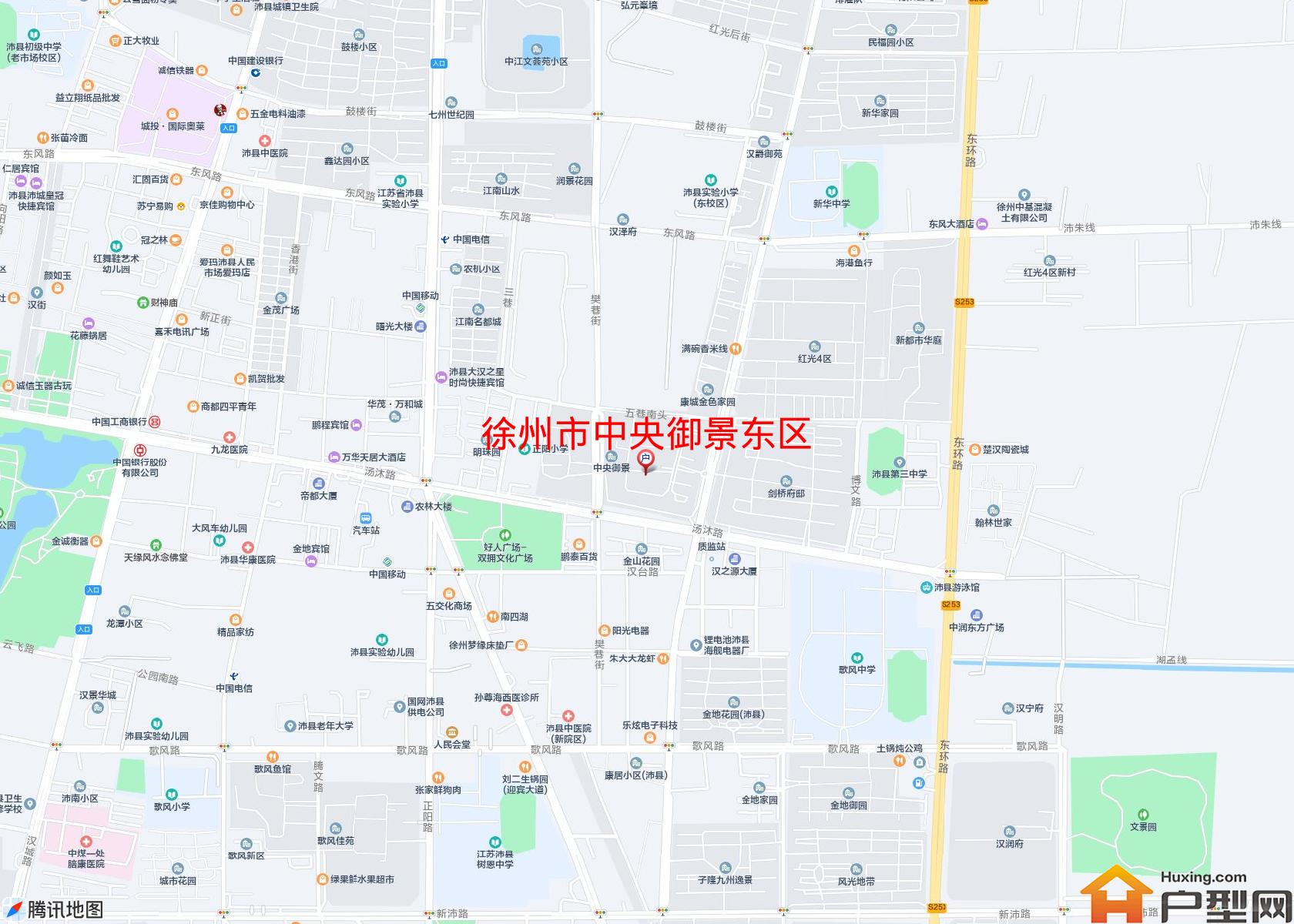 中央御景东区小区 - 户型网