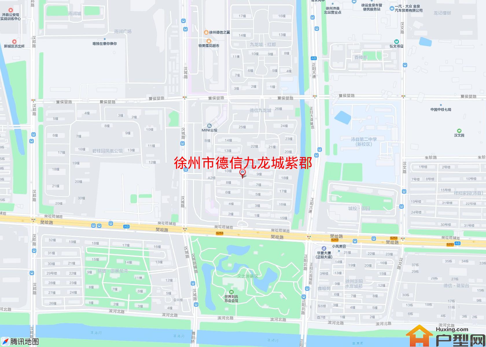 德信九龙城紫郡小区 - 户型网