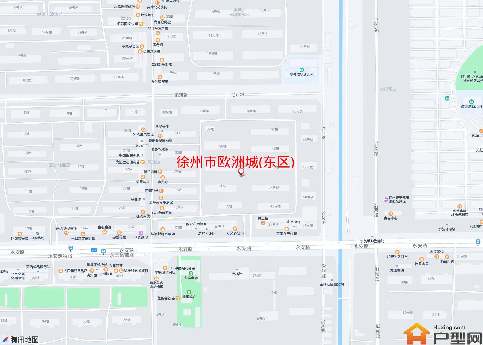 欧洲城(东区)小区 - 户型网