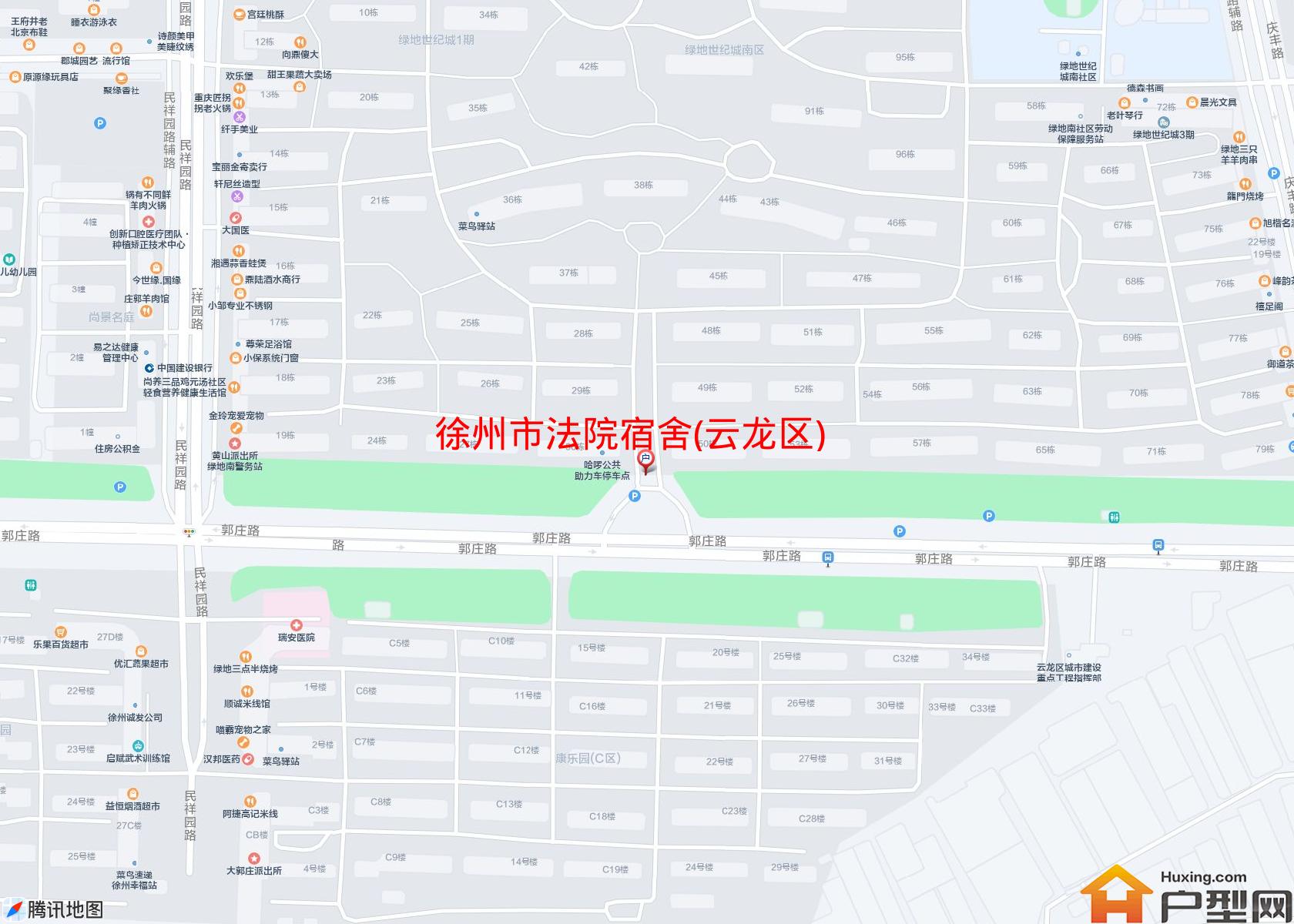 法院宿舍(云龙区)小区 - 户型网