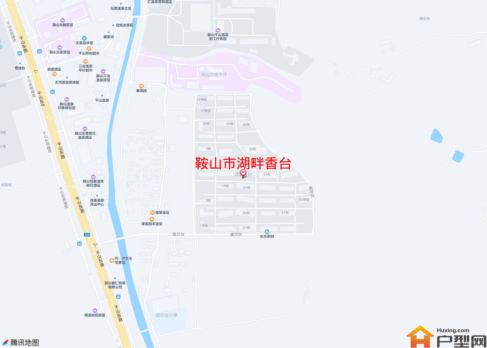 湖畔香台小区 - 户型网