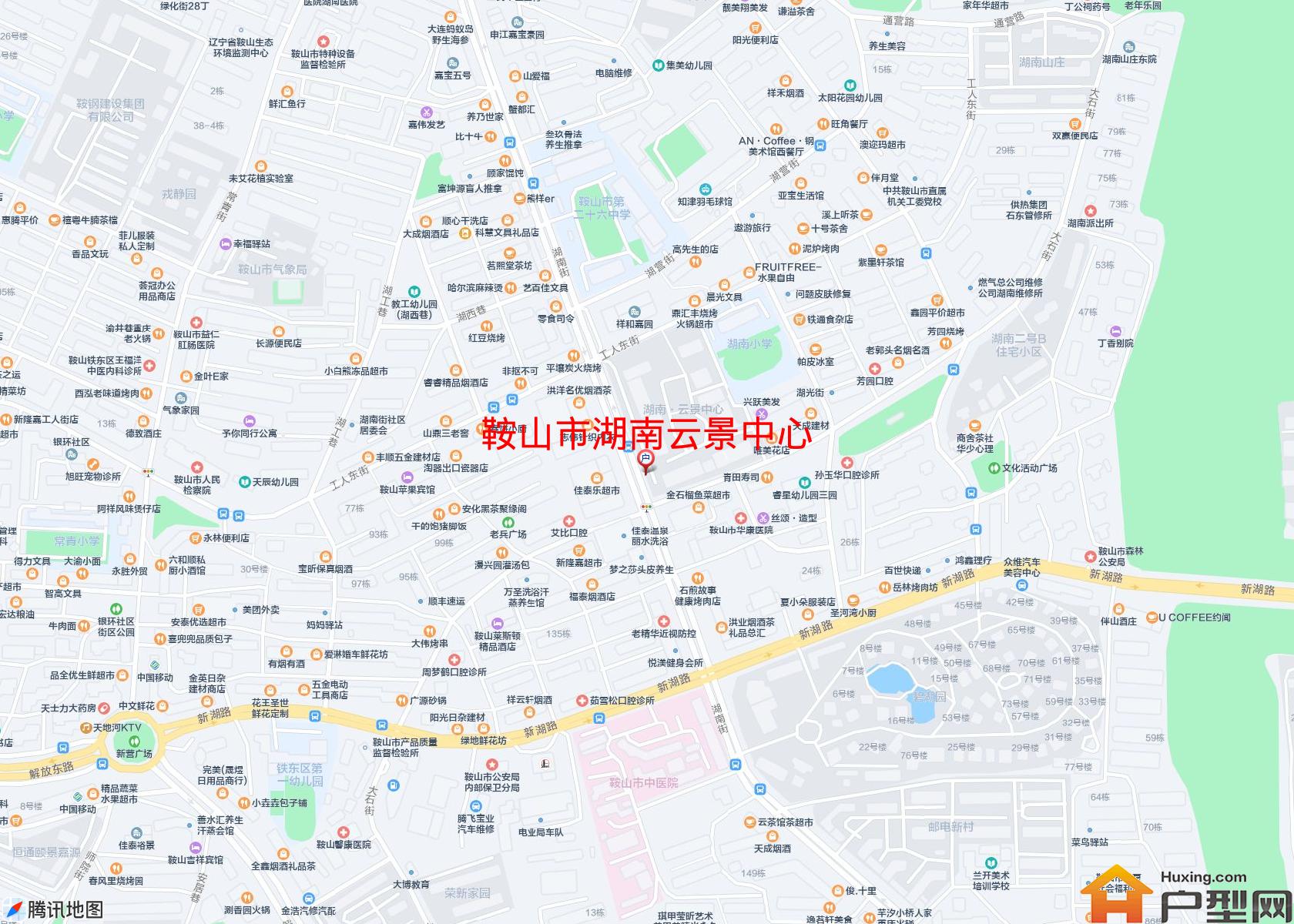 湖南云景中心小区 - 户型网