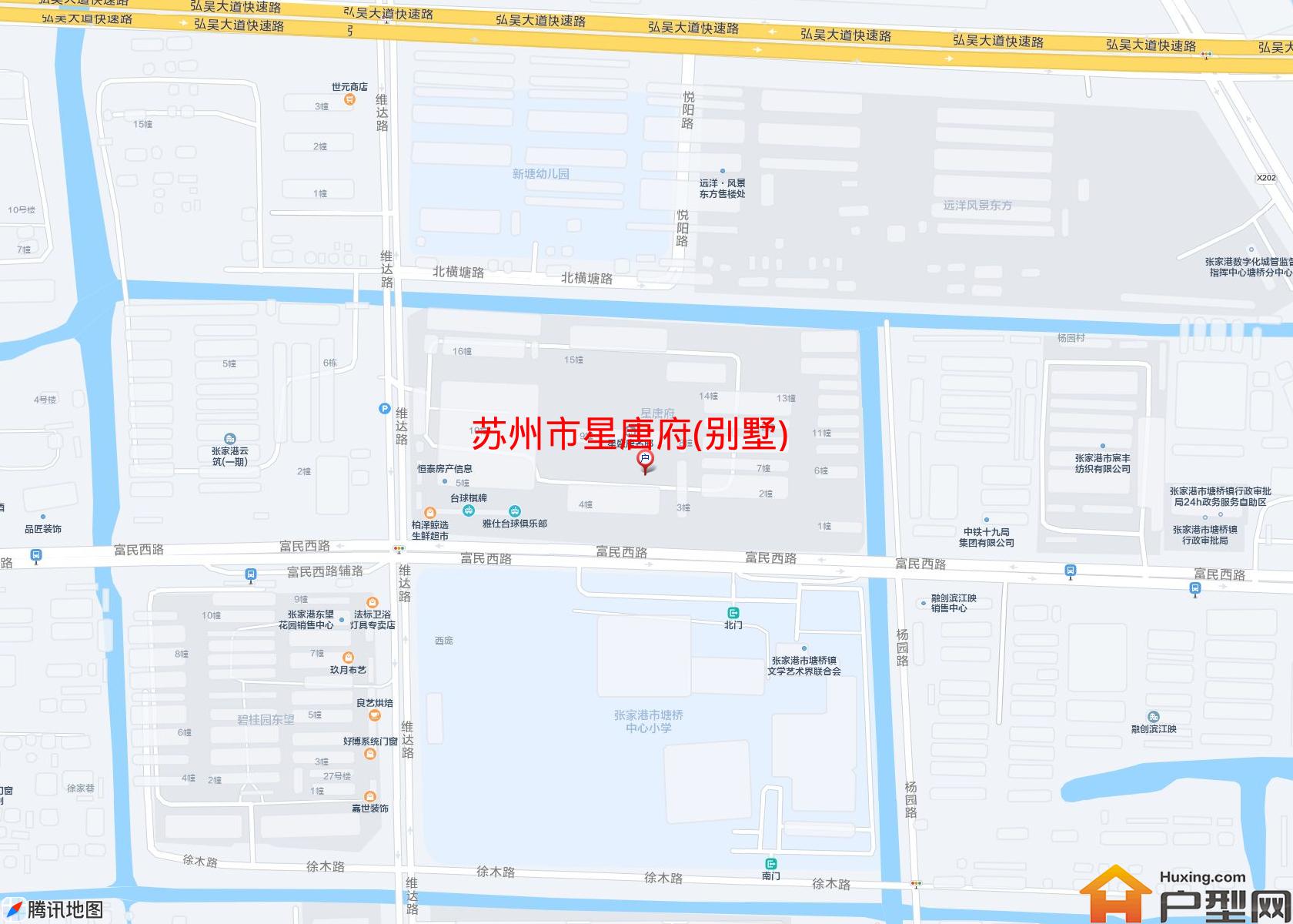 星唐府(别墅)小区 - 户型网