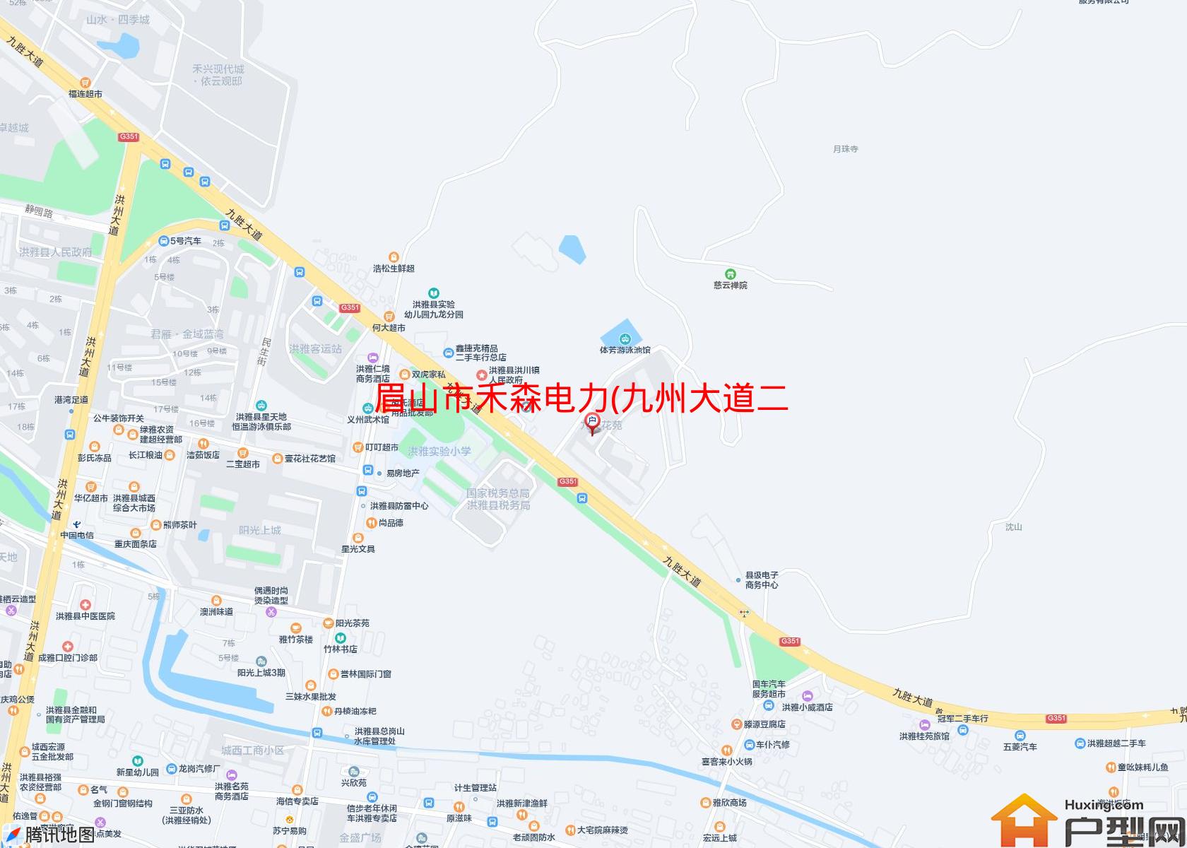 禾森电力(九州大道二段80号)小区 - 户型网