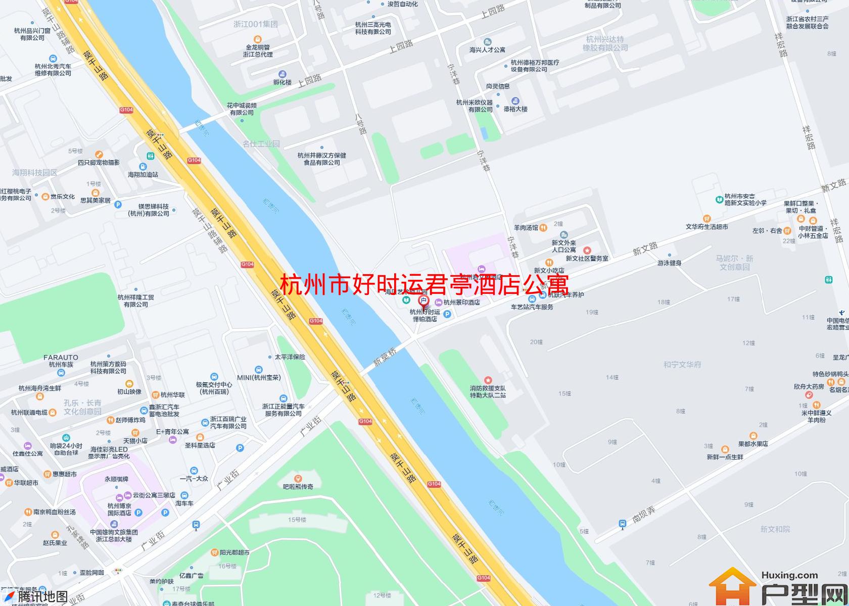 好时运君亭酒店公寓小区 - 户型网