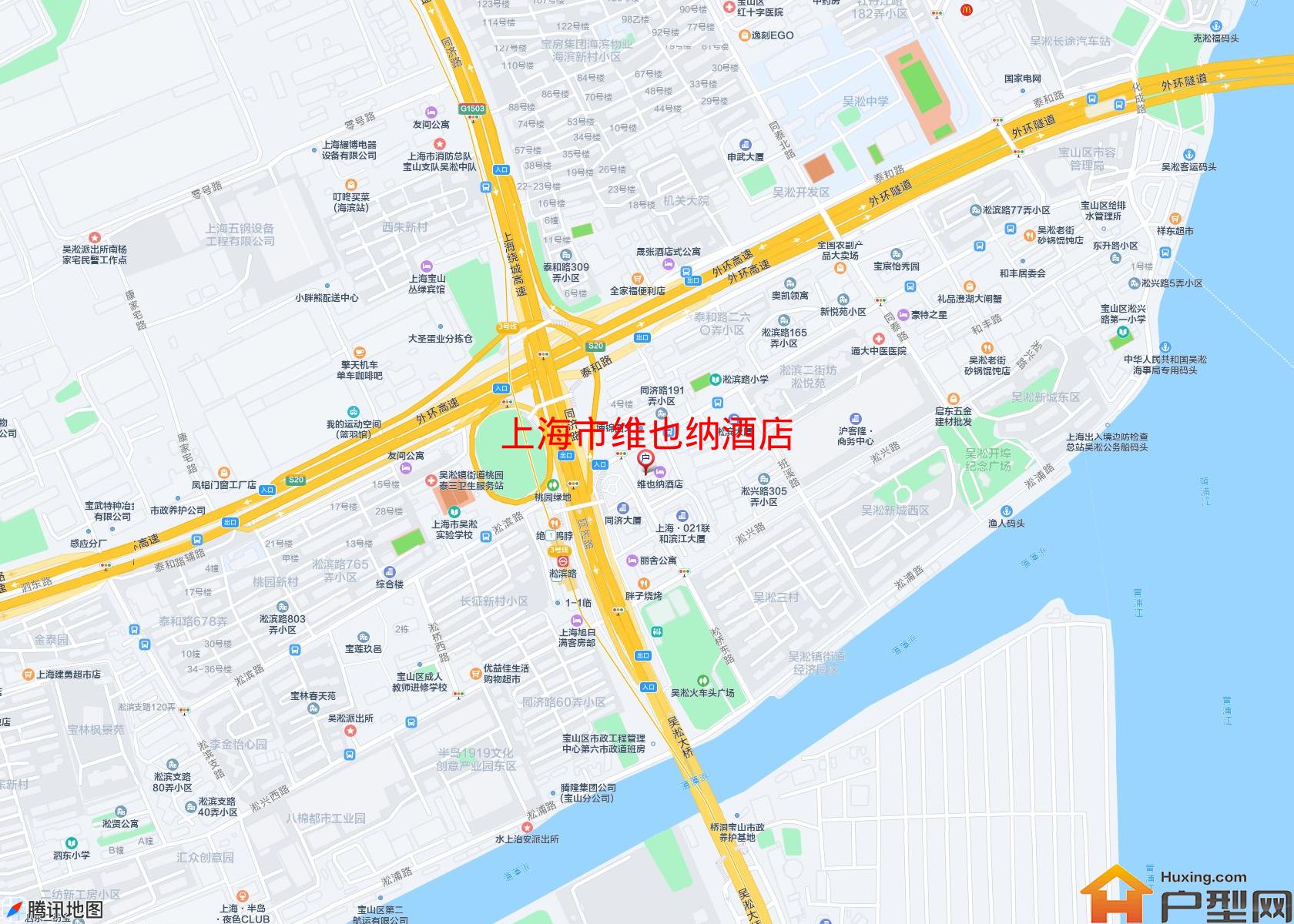 维也纳酒店小区 - 户型网