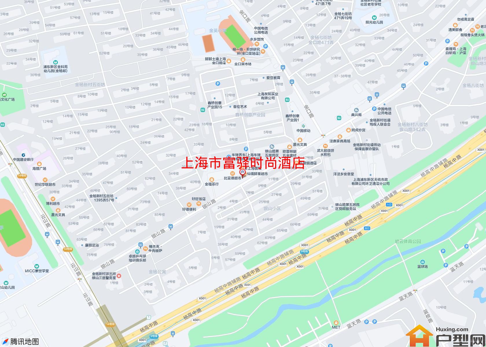 富驿时尚酒店小区 - 户型网