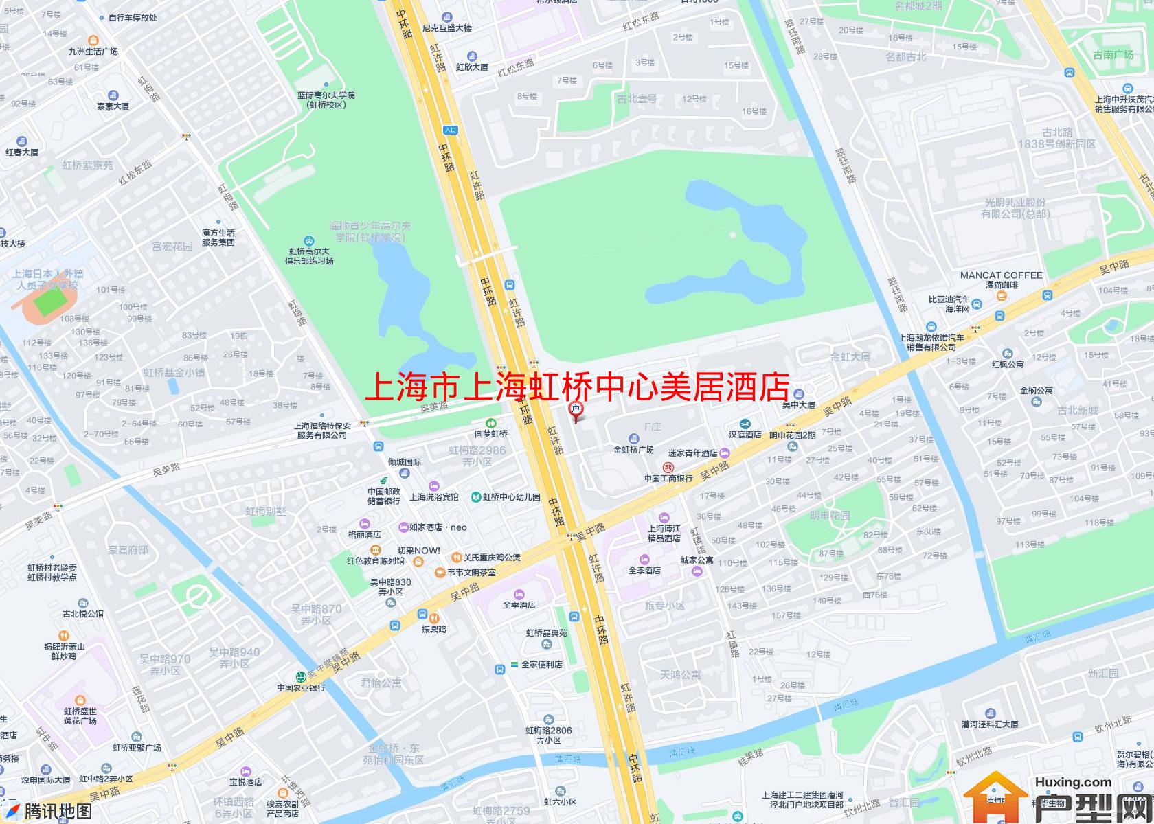 上海虹桥中心美居酒店小区 - 户型网