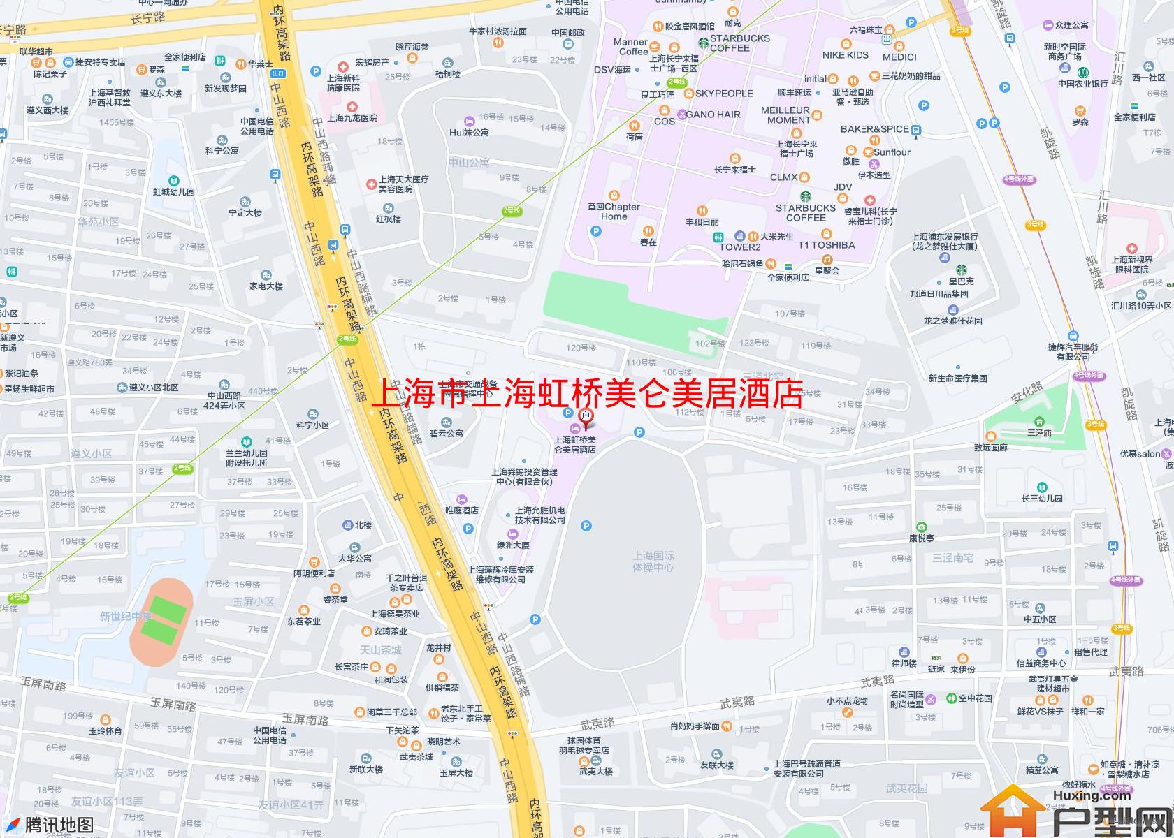 上海虹桥美仑美居酒店小区 - 户型网