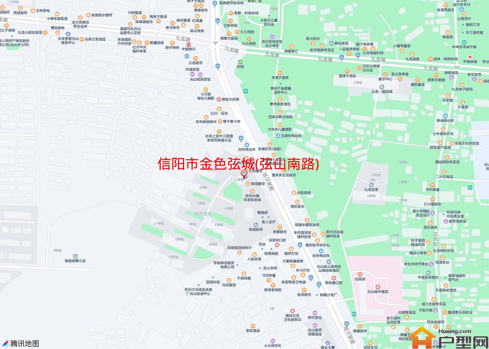 金色弦城(弦山南路)小区 - 户型网