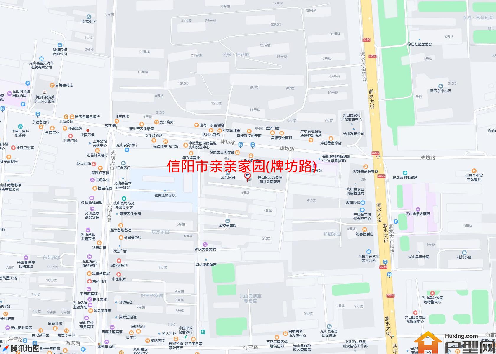 亲亲家园(牌坊路)小区 - 户型网
