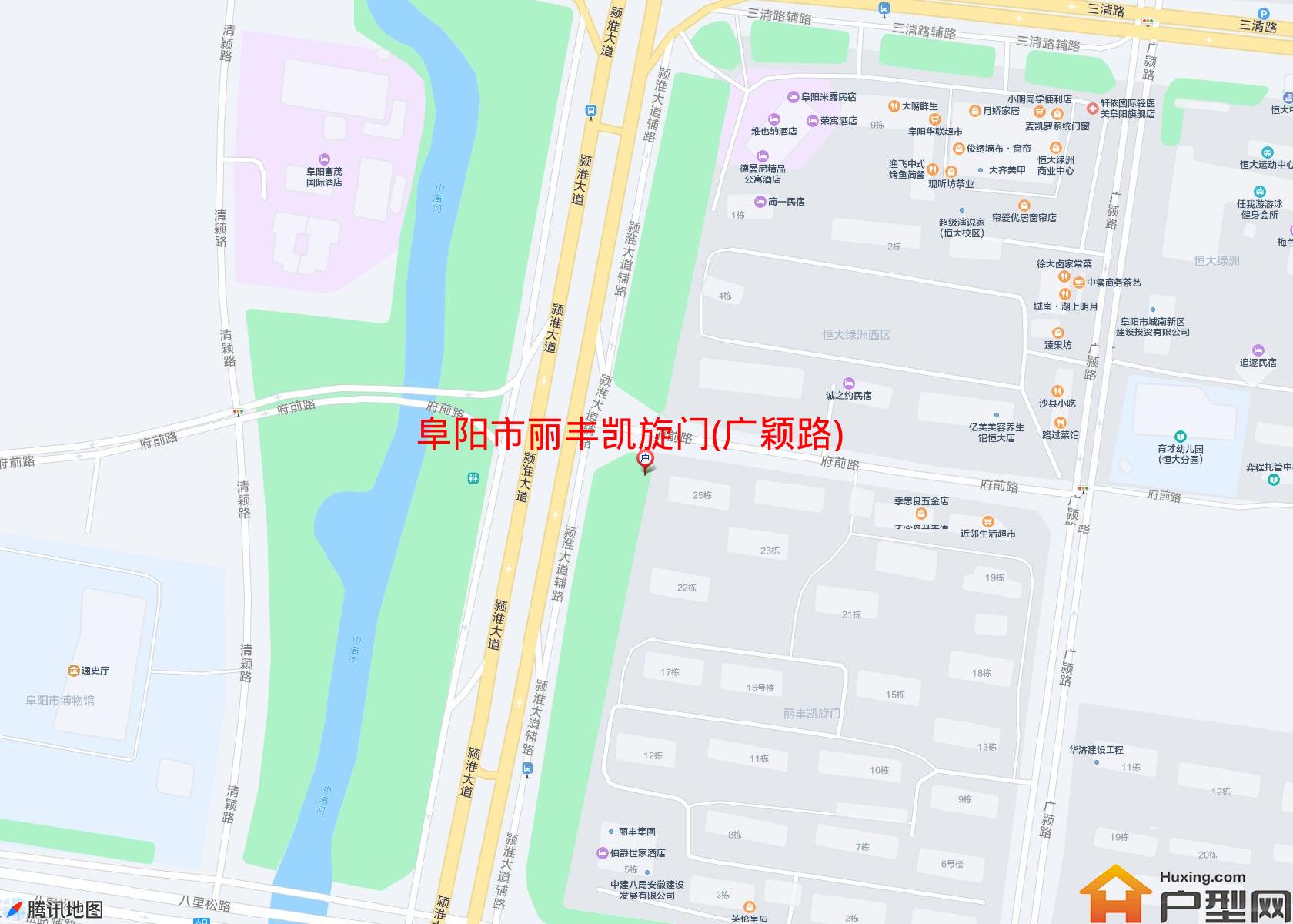 丽丰凯旋门(广颖路)小区 - 户型网