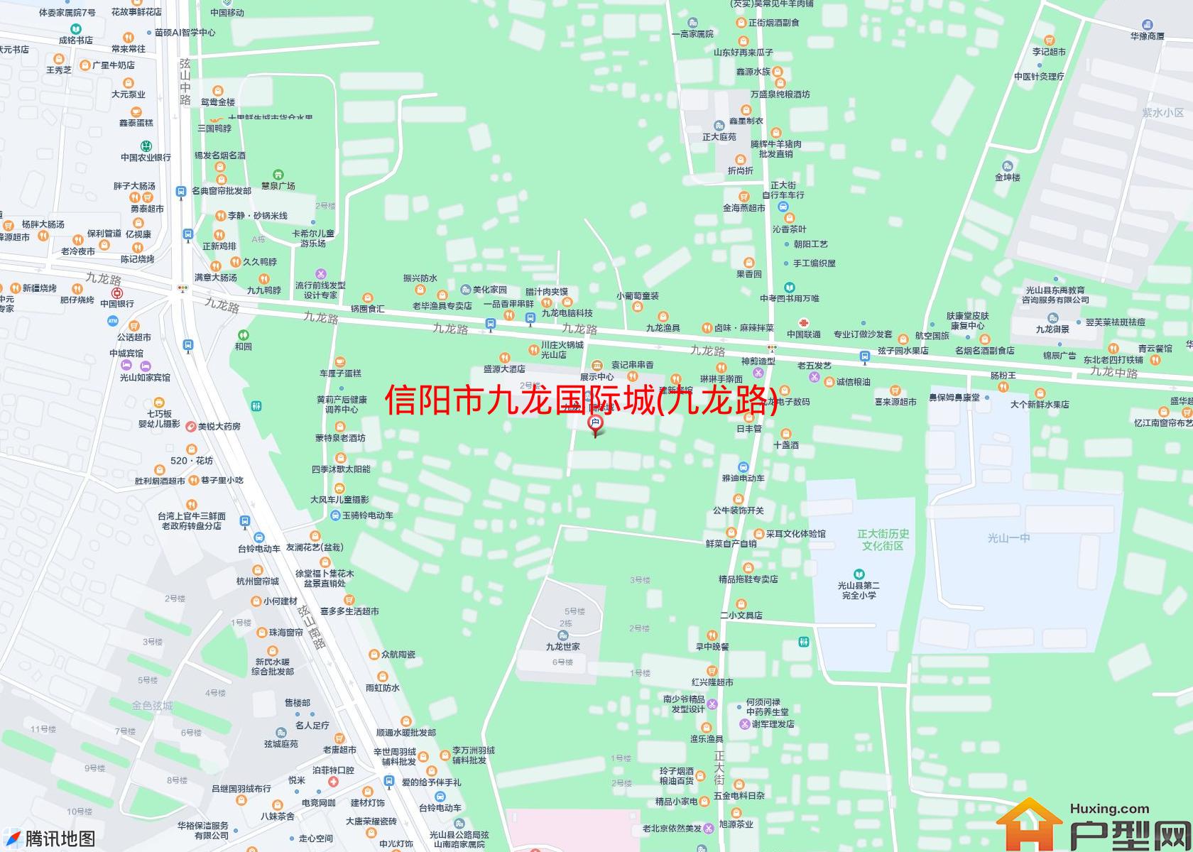 九龙国际城(九龙路)小区 - 户型网
