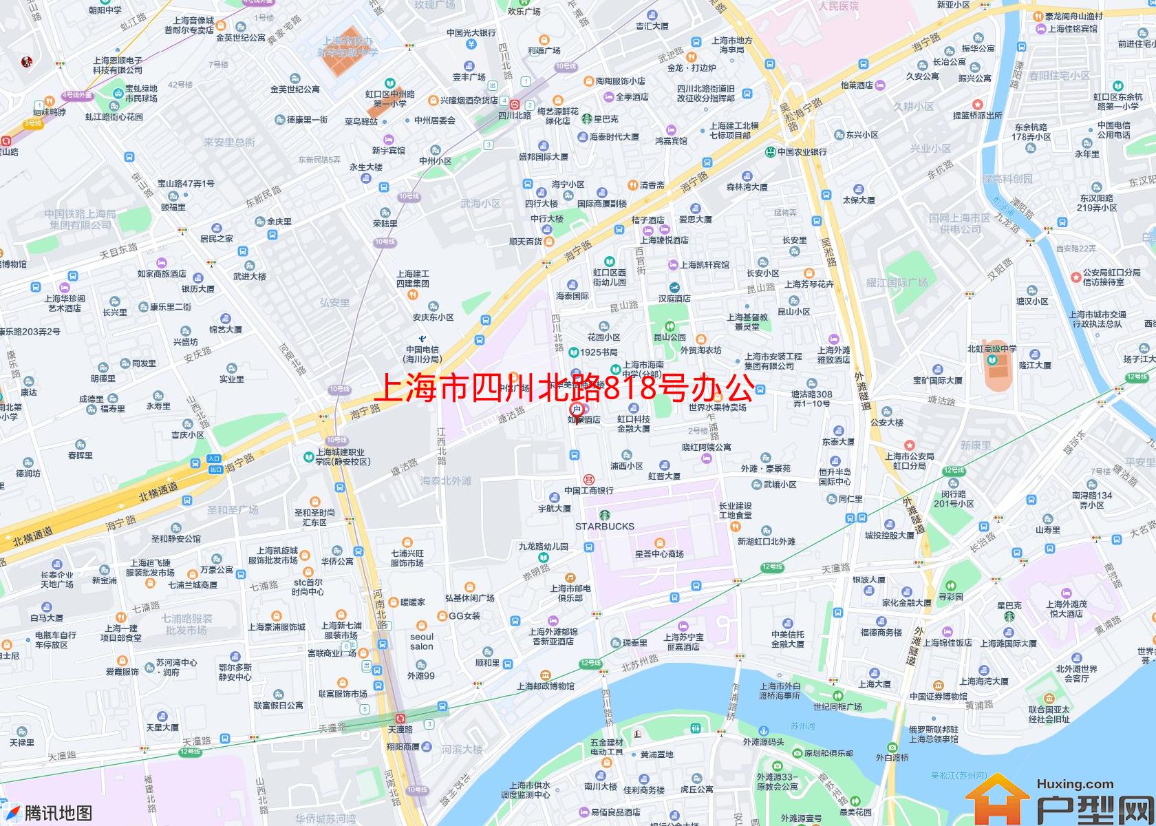 四川北路818号办公楼小区 - 户型网